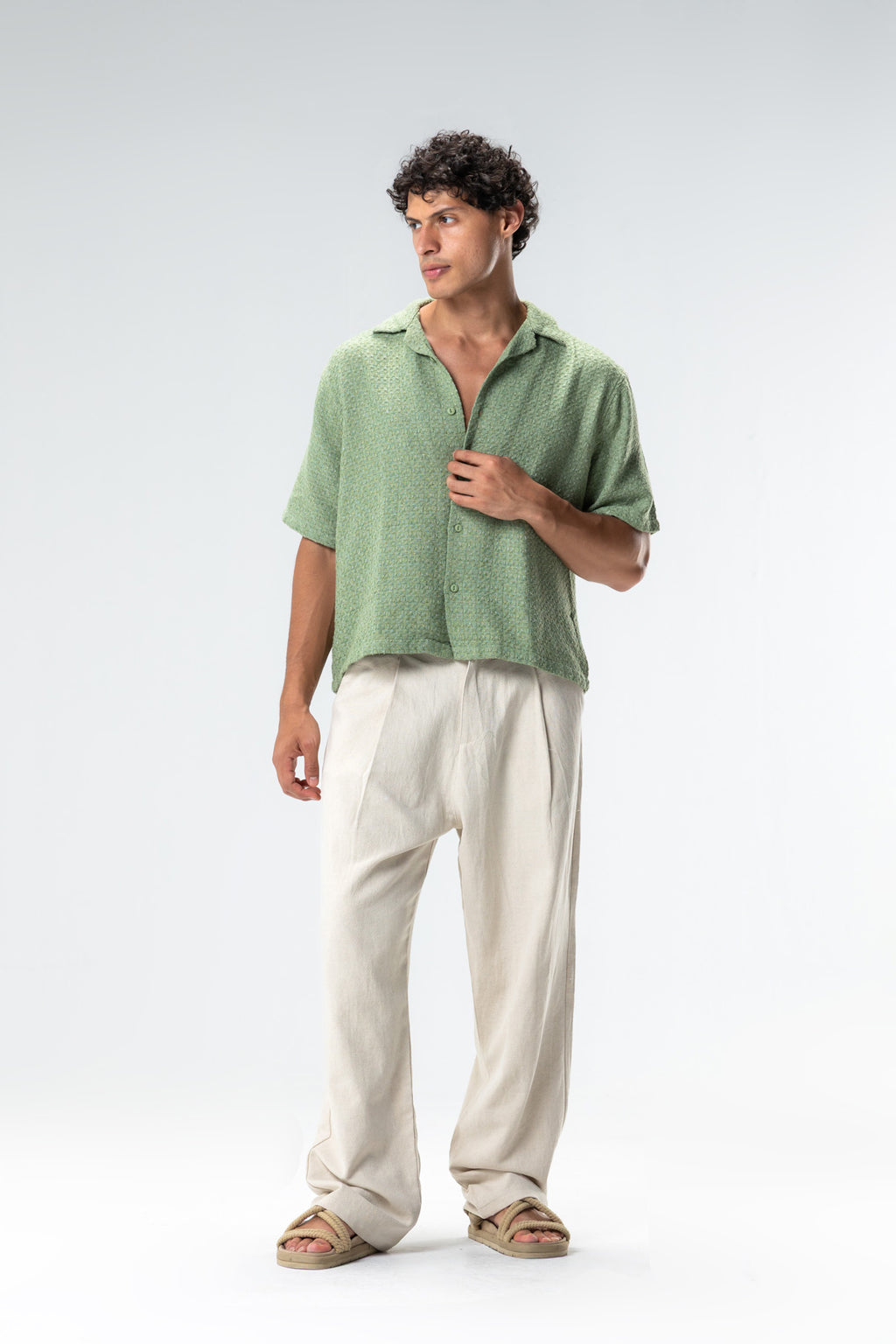 cotton linen pants