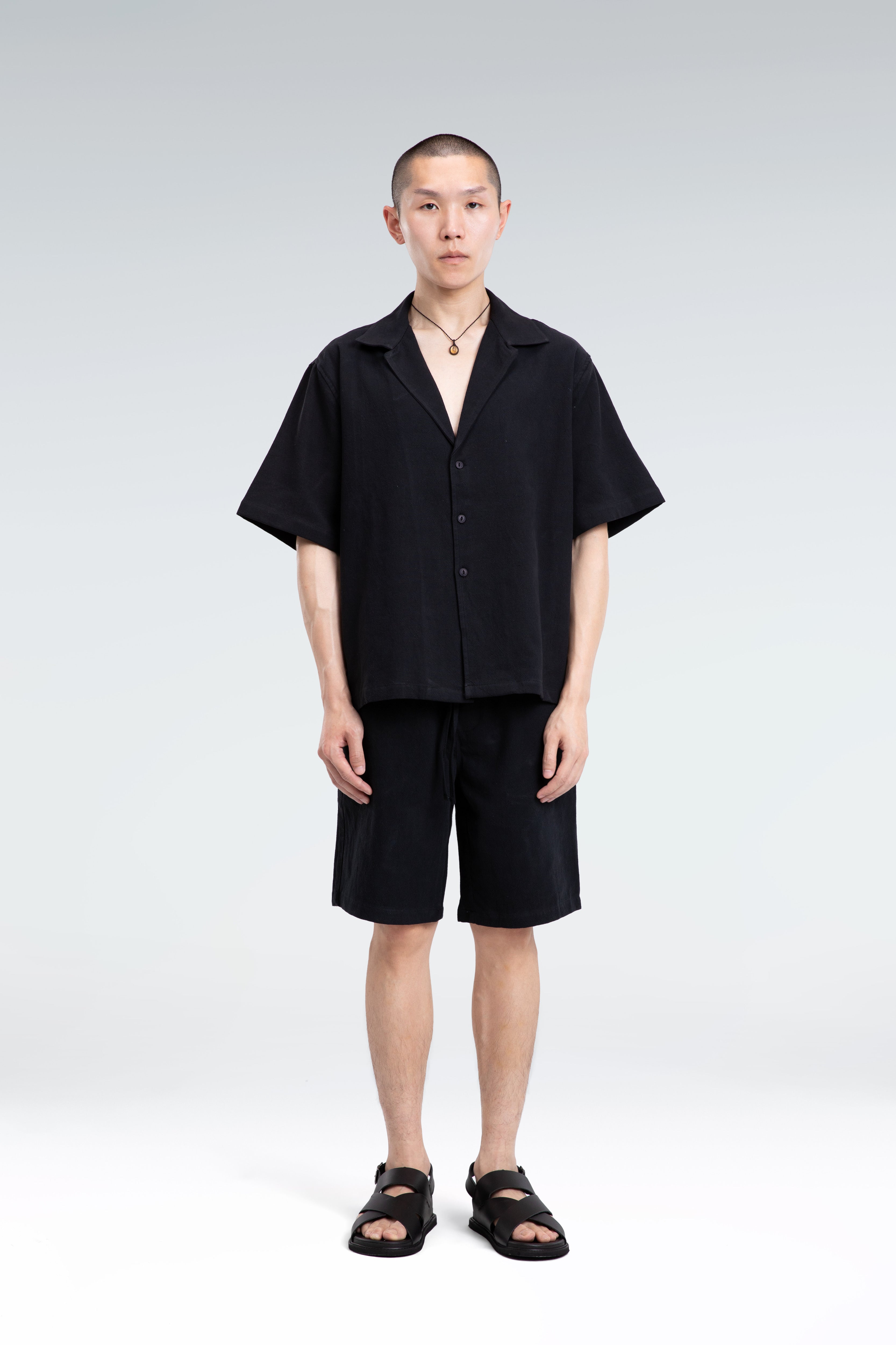 cotton linen short