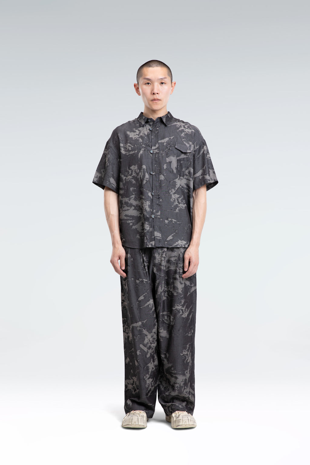 camouflage print two part-set