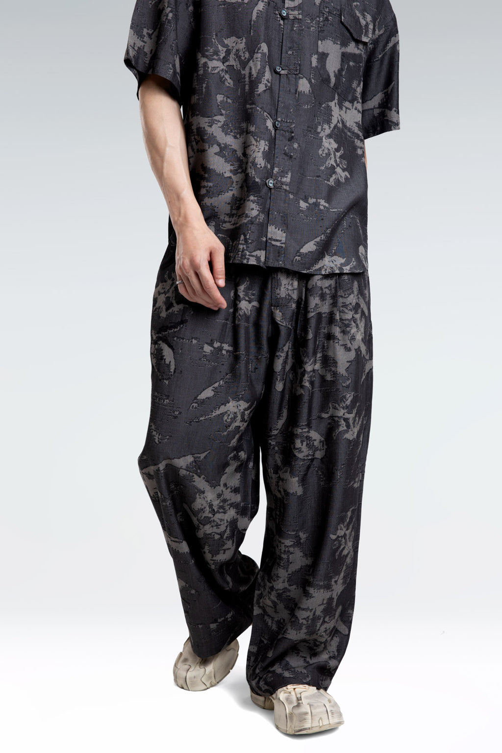 camouflage print two part-set