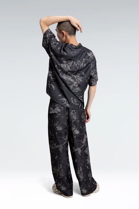 camouflage print two part-set