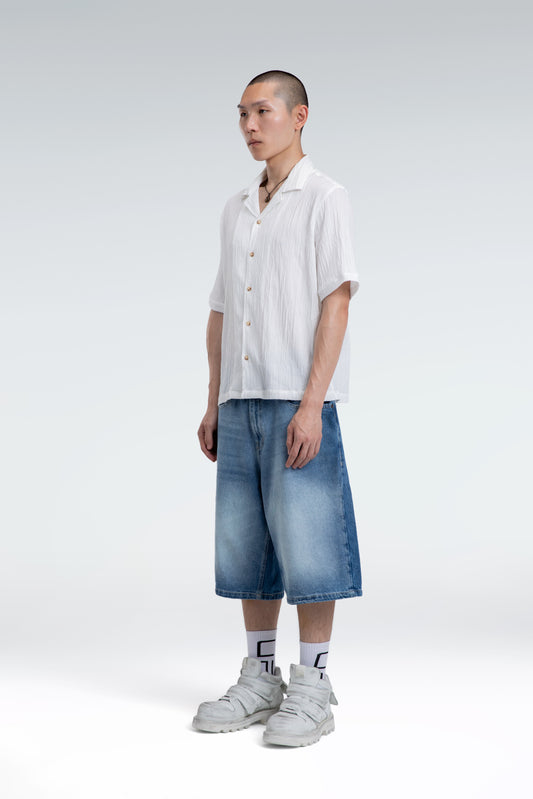textured  jacquard shirt