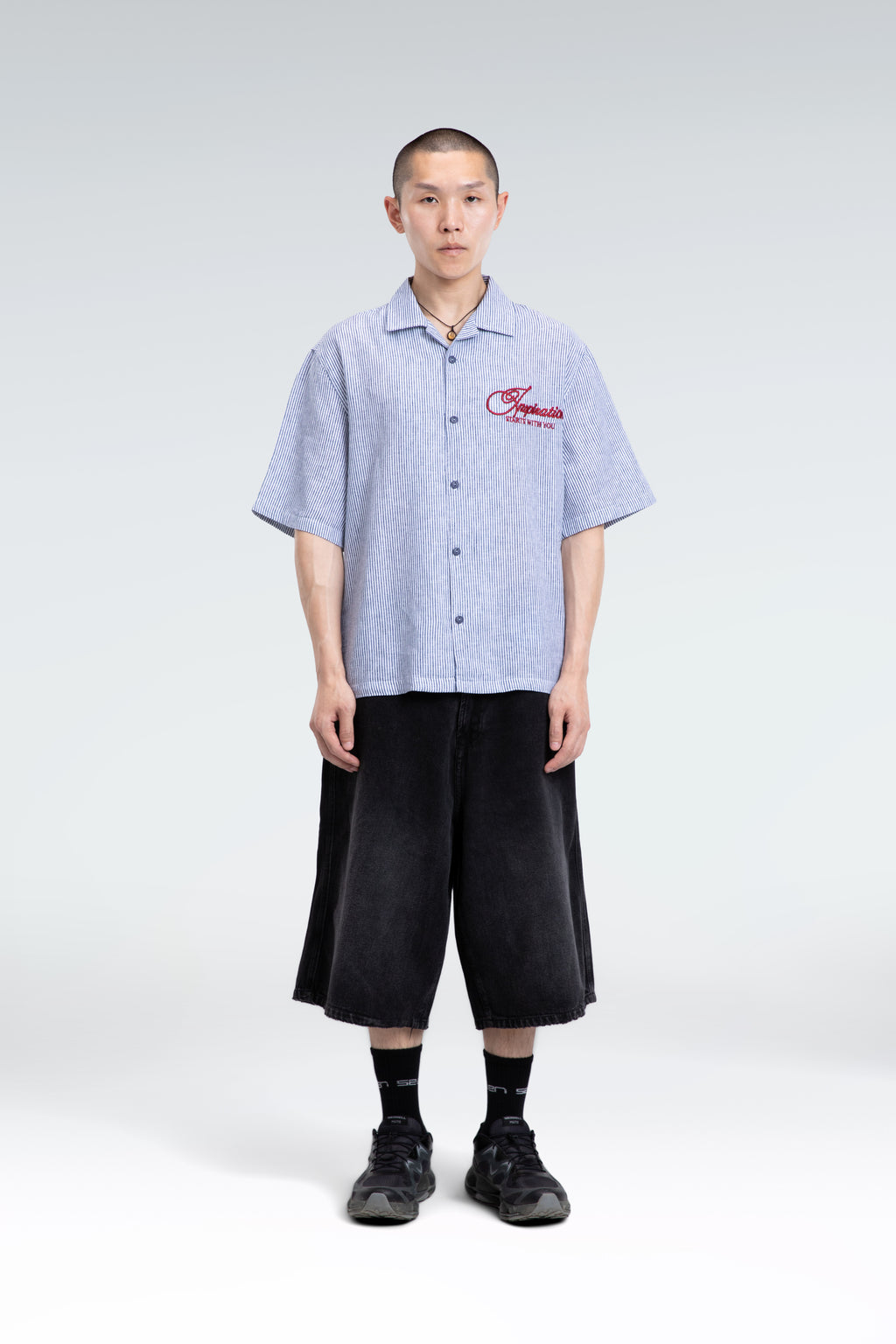wide leg jort