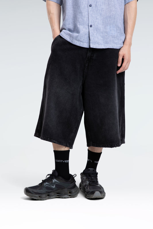 wide leg jort