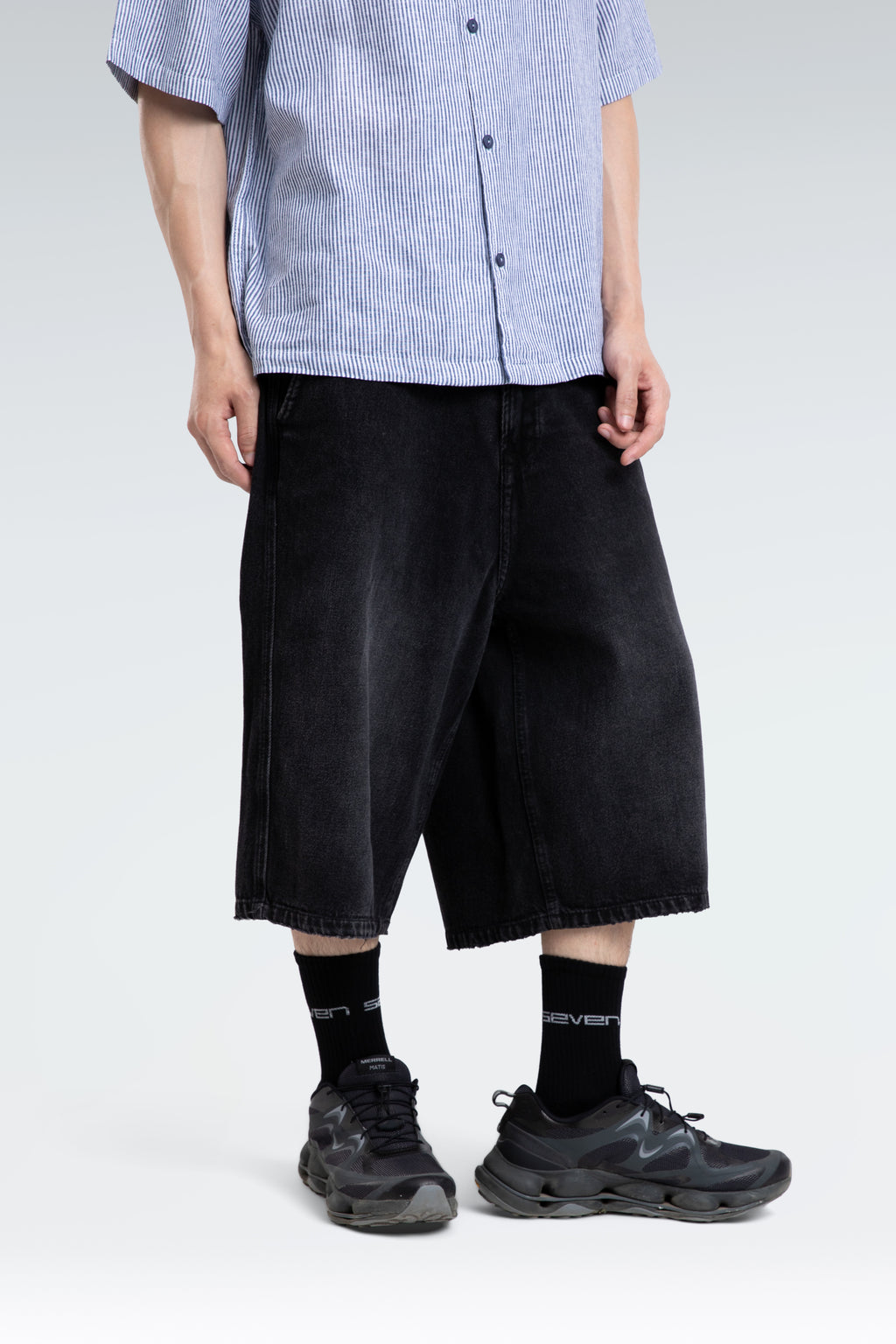 wide leg jort