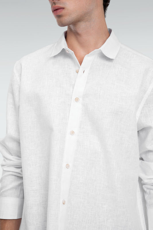 100% linen shirt