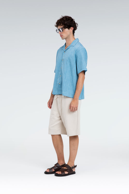 textured  jacquard shirt