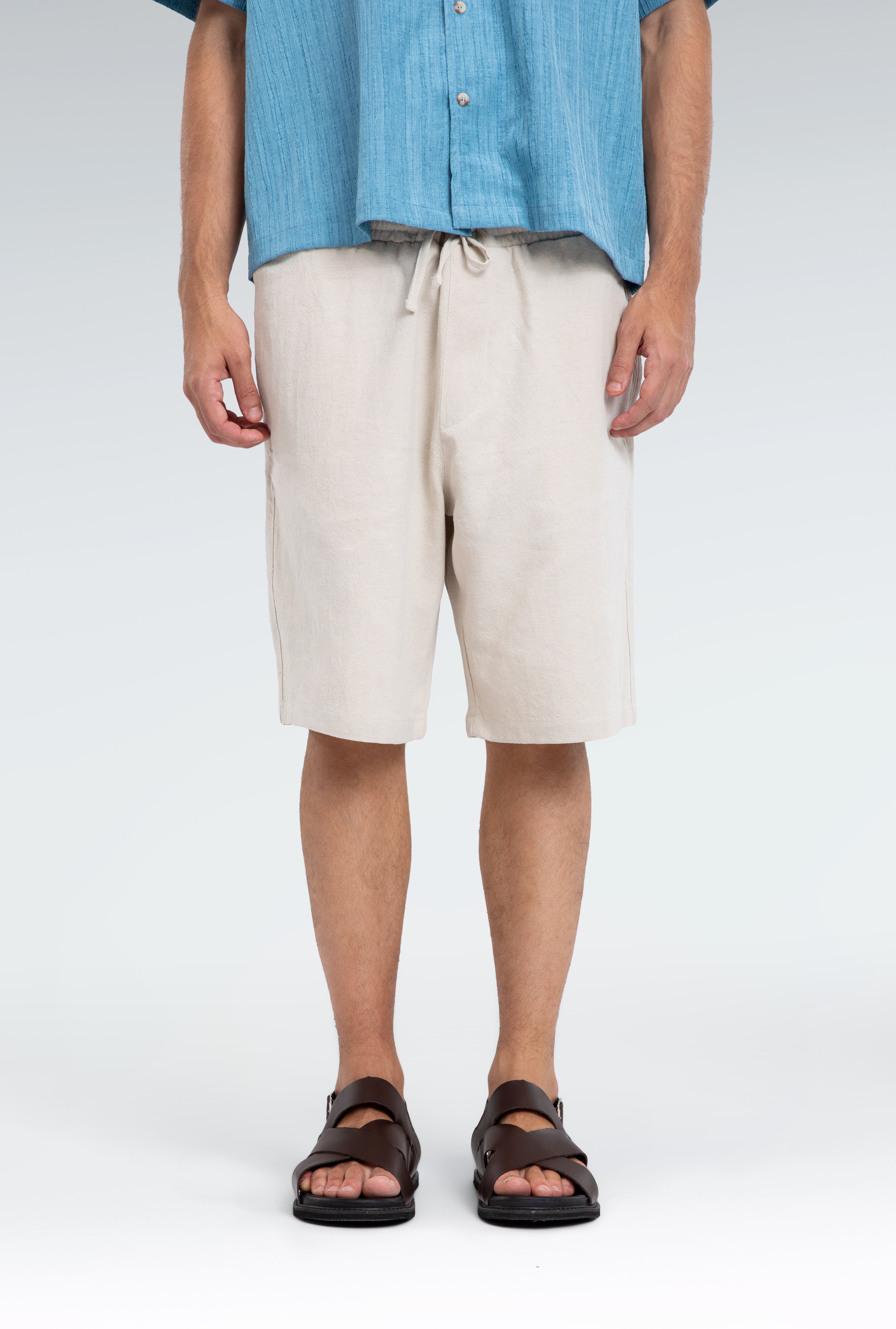 cotton linen short