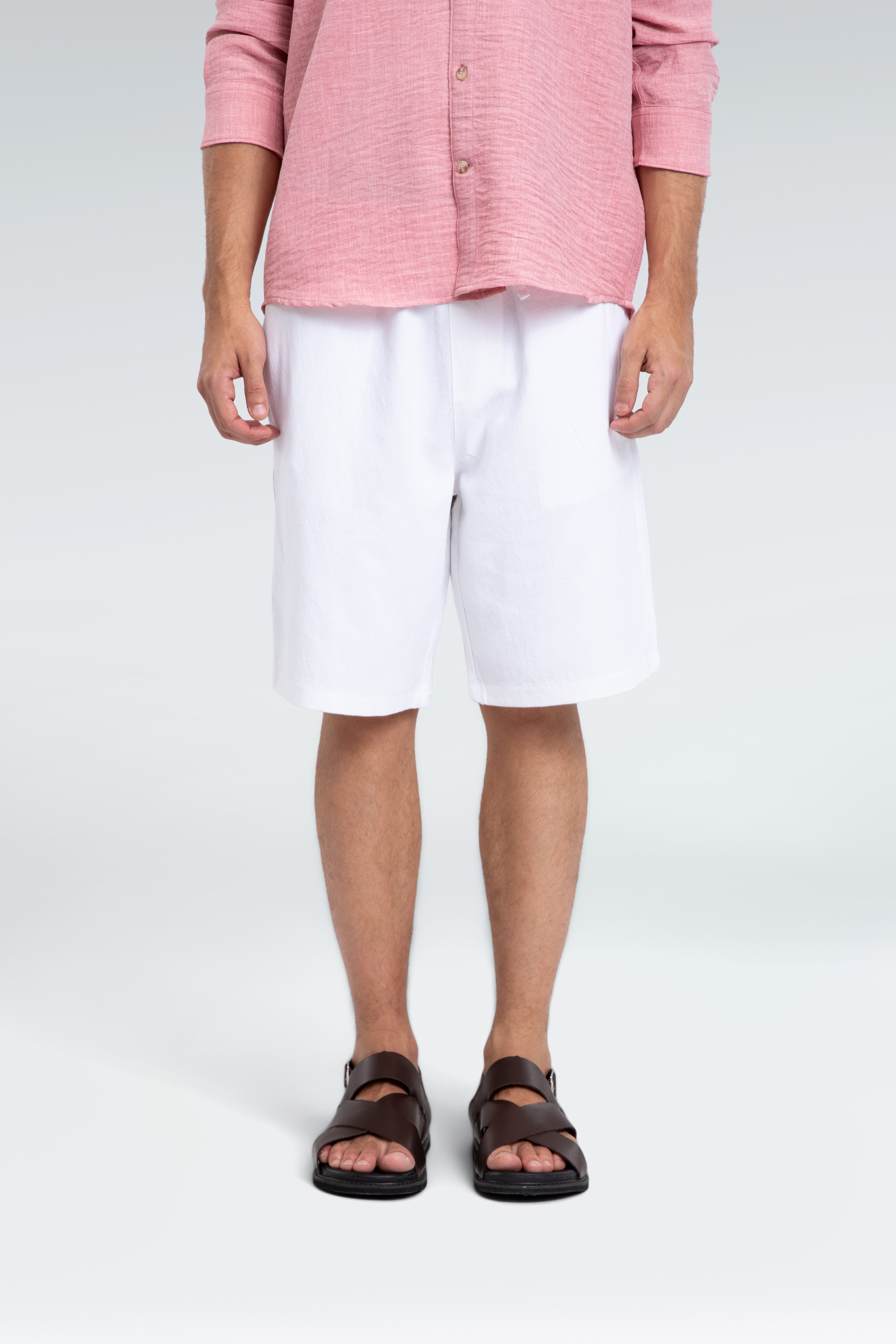 cotton linen short