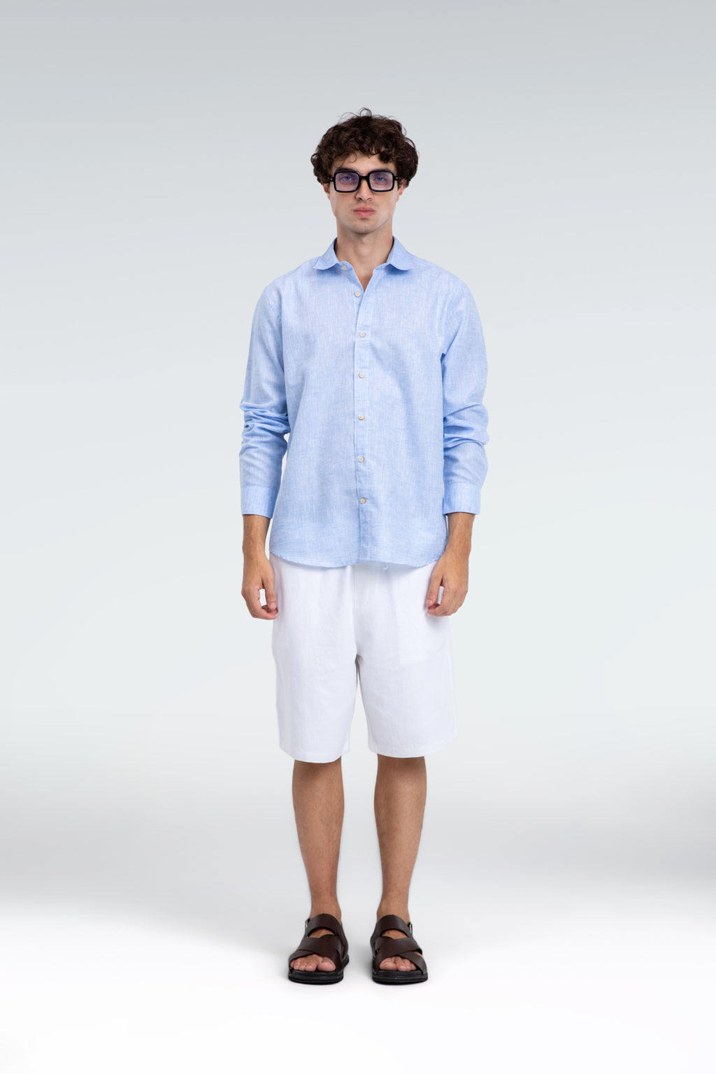 100% linen shirt