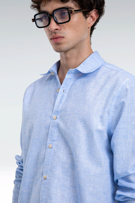 100% linen shirt