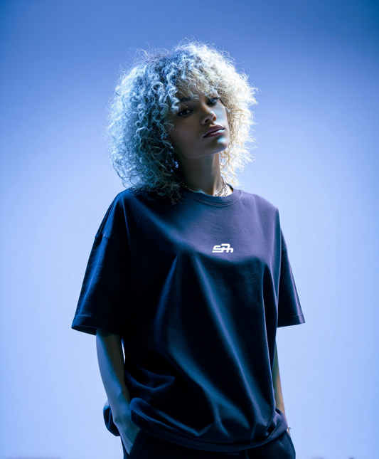 washed embroidered t-shirt