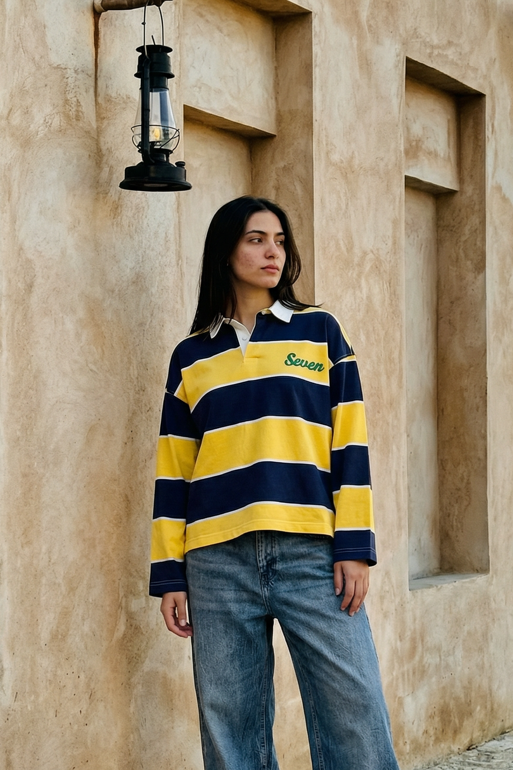 stripe sweatshirt