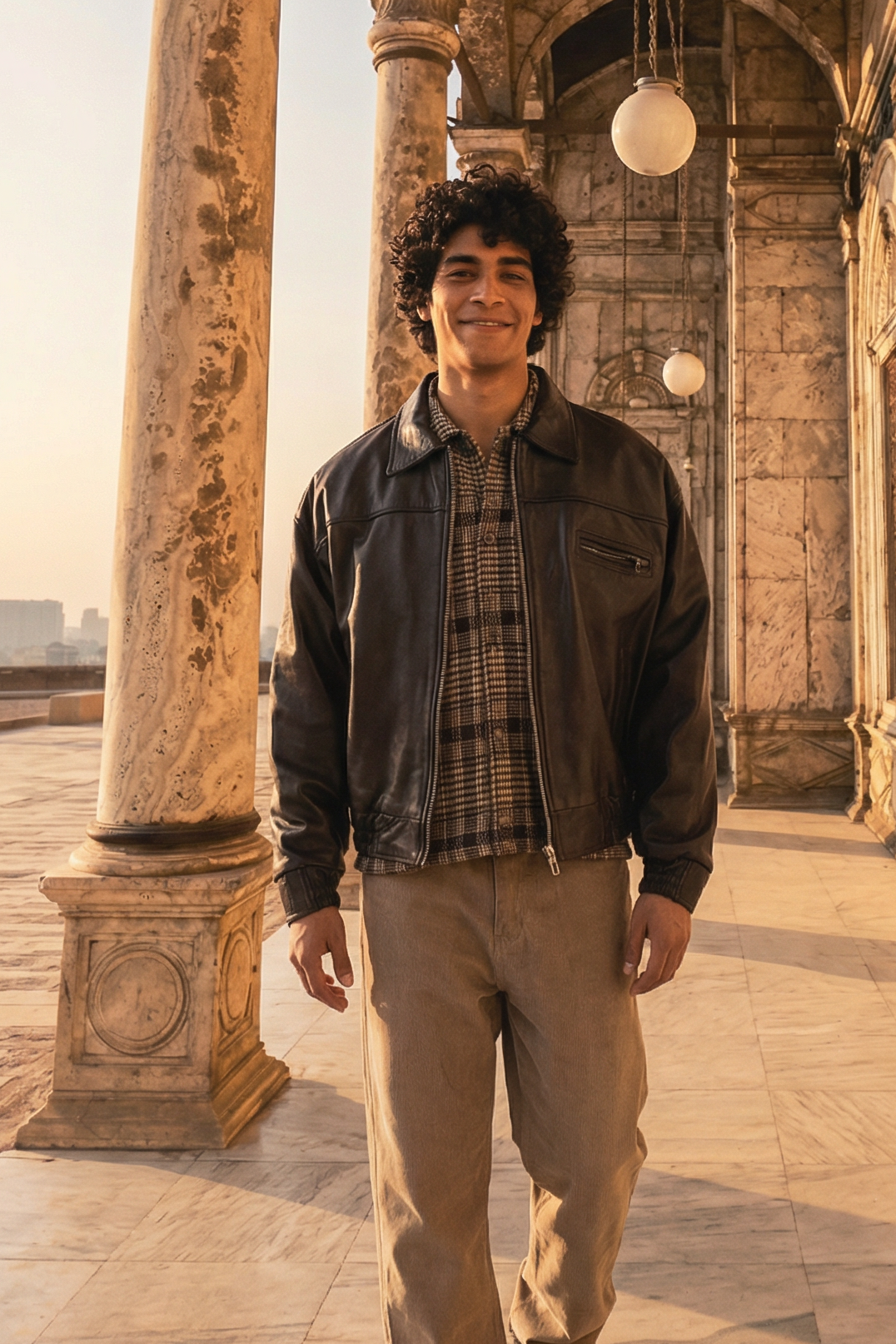 natural leather jacket