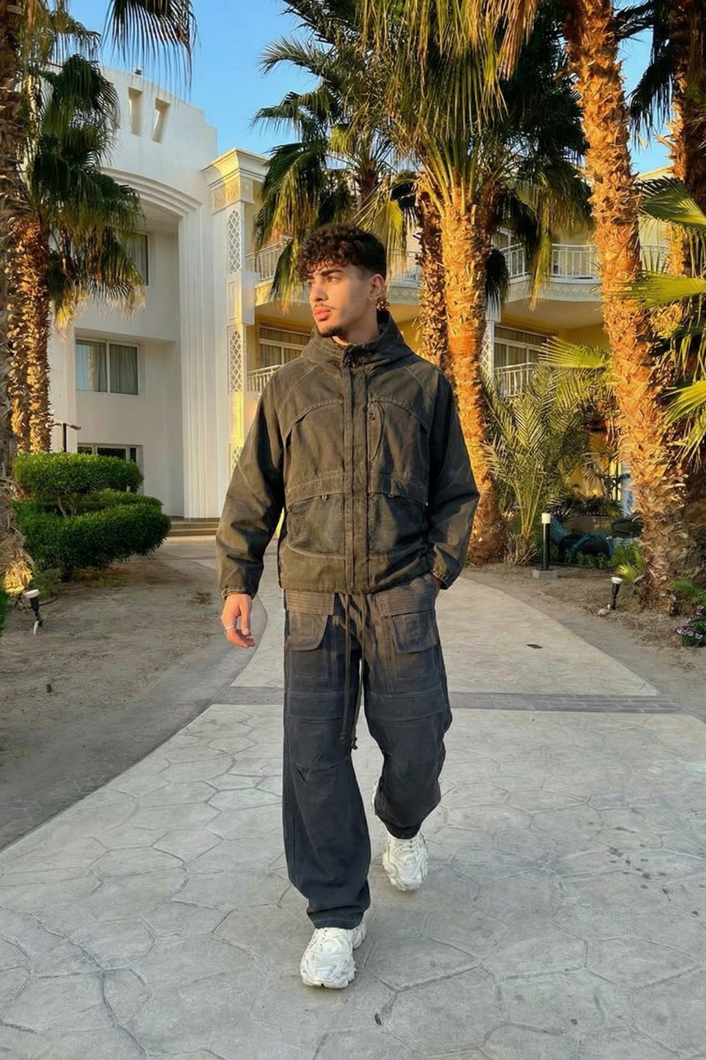 baggy fit soft trouser