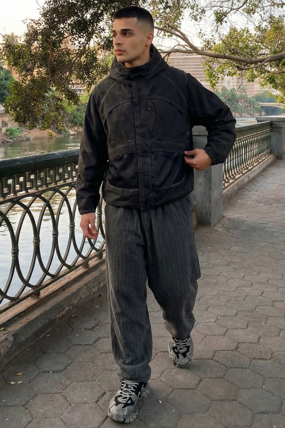 baggy fit heavy Linen