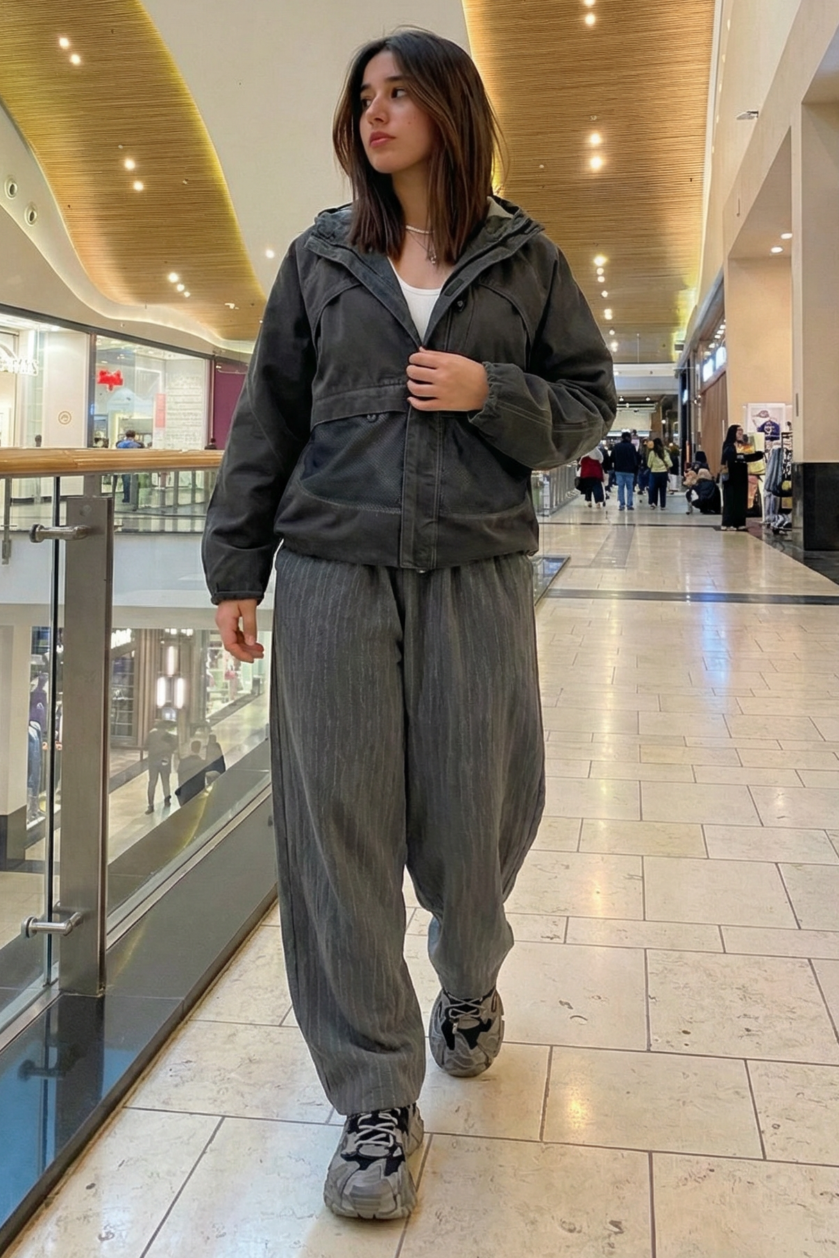 baggy fit heavy Linen