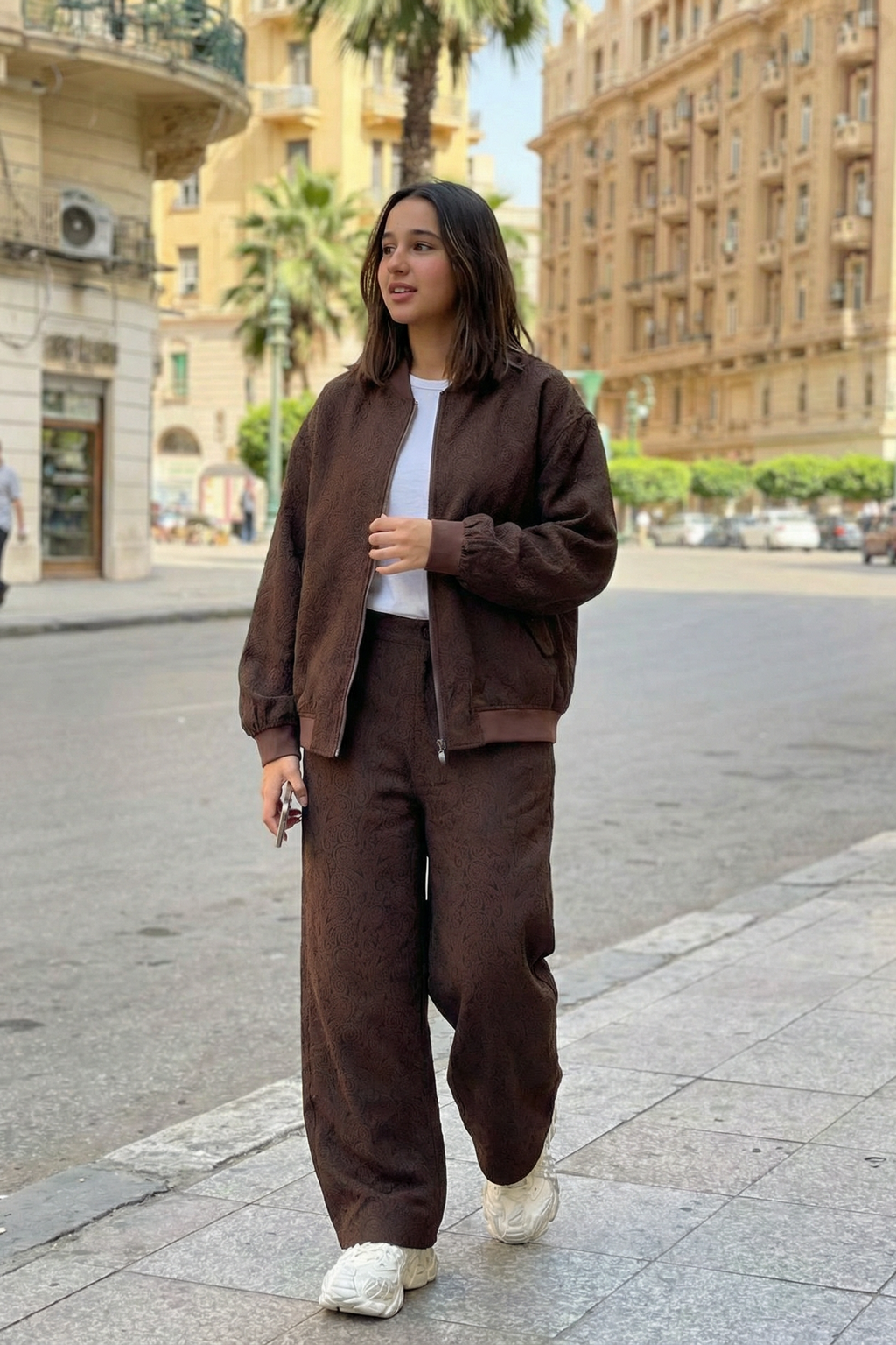 Paisley relaxed fit trouser