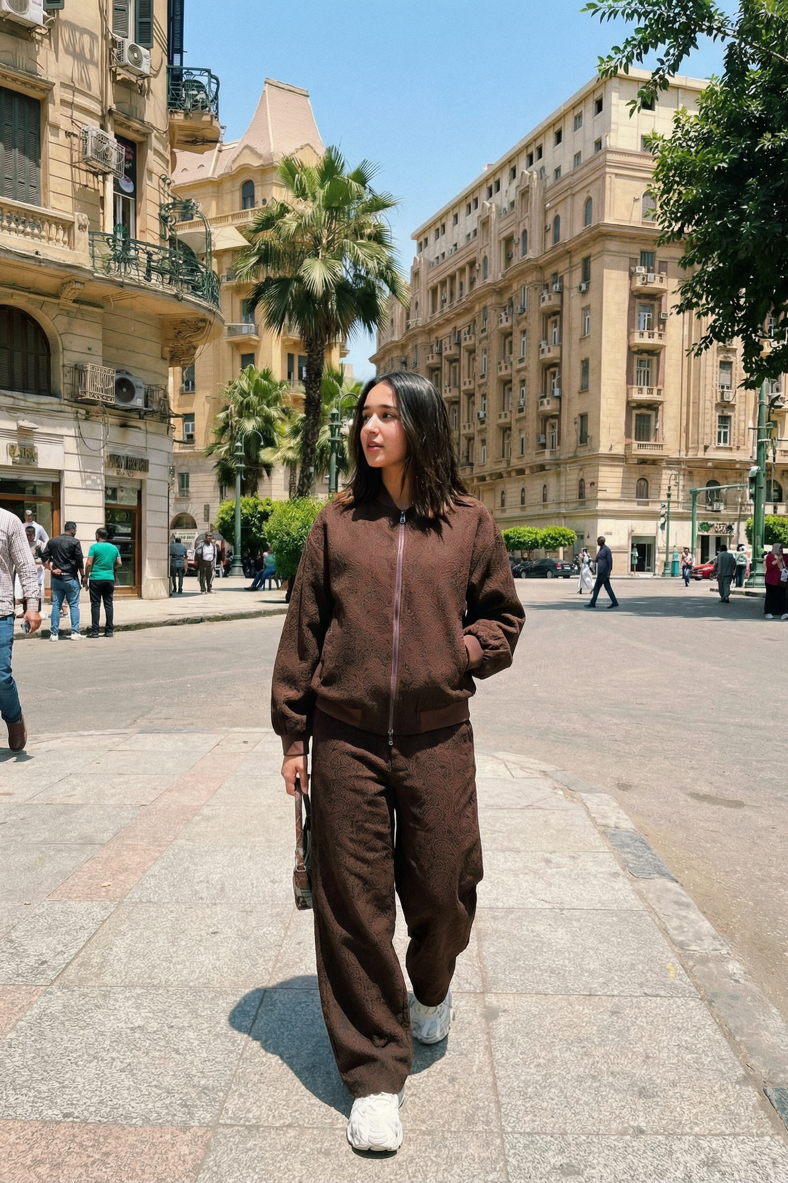 Paisley relaxed fit trouser