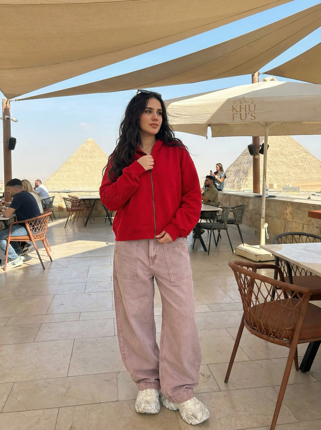 embroidered sweatshirt