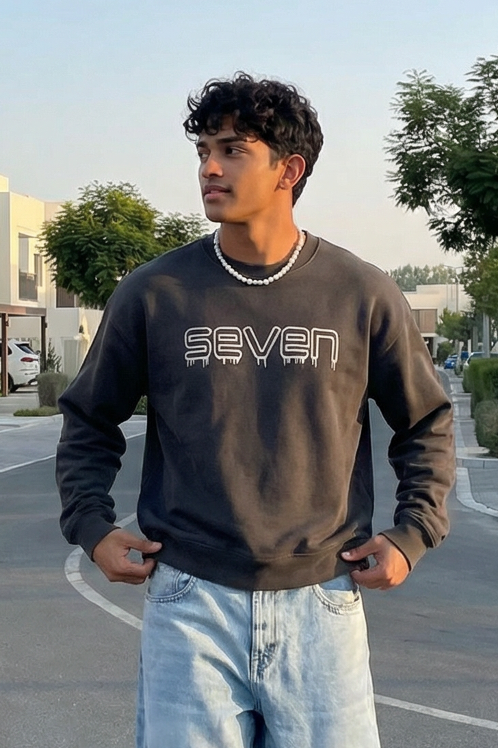 embroidered sweatshirt