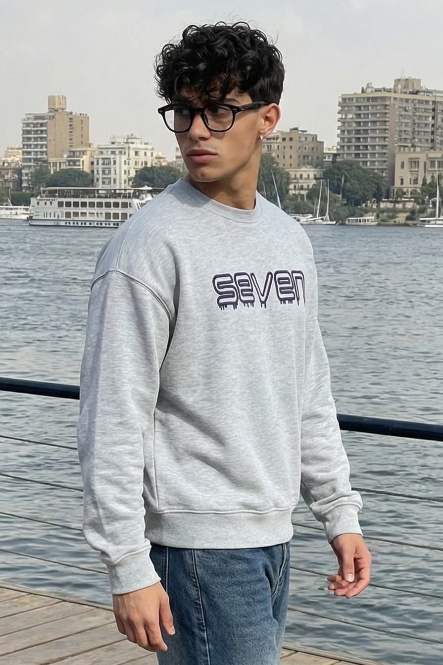 embroidered sweatshirt