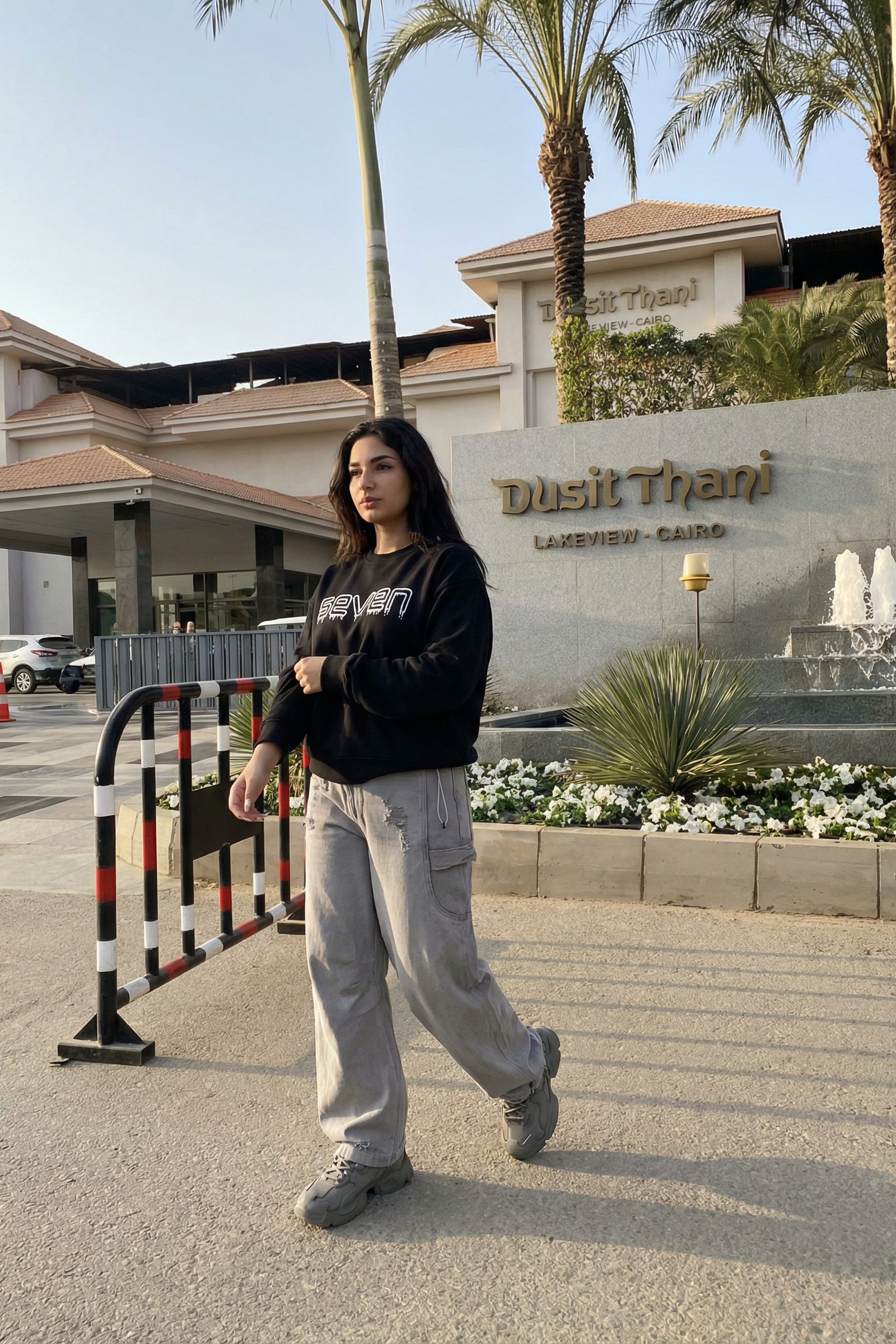 embroidered sweatshirt