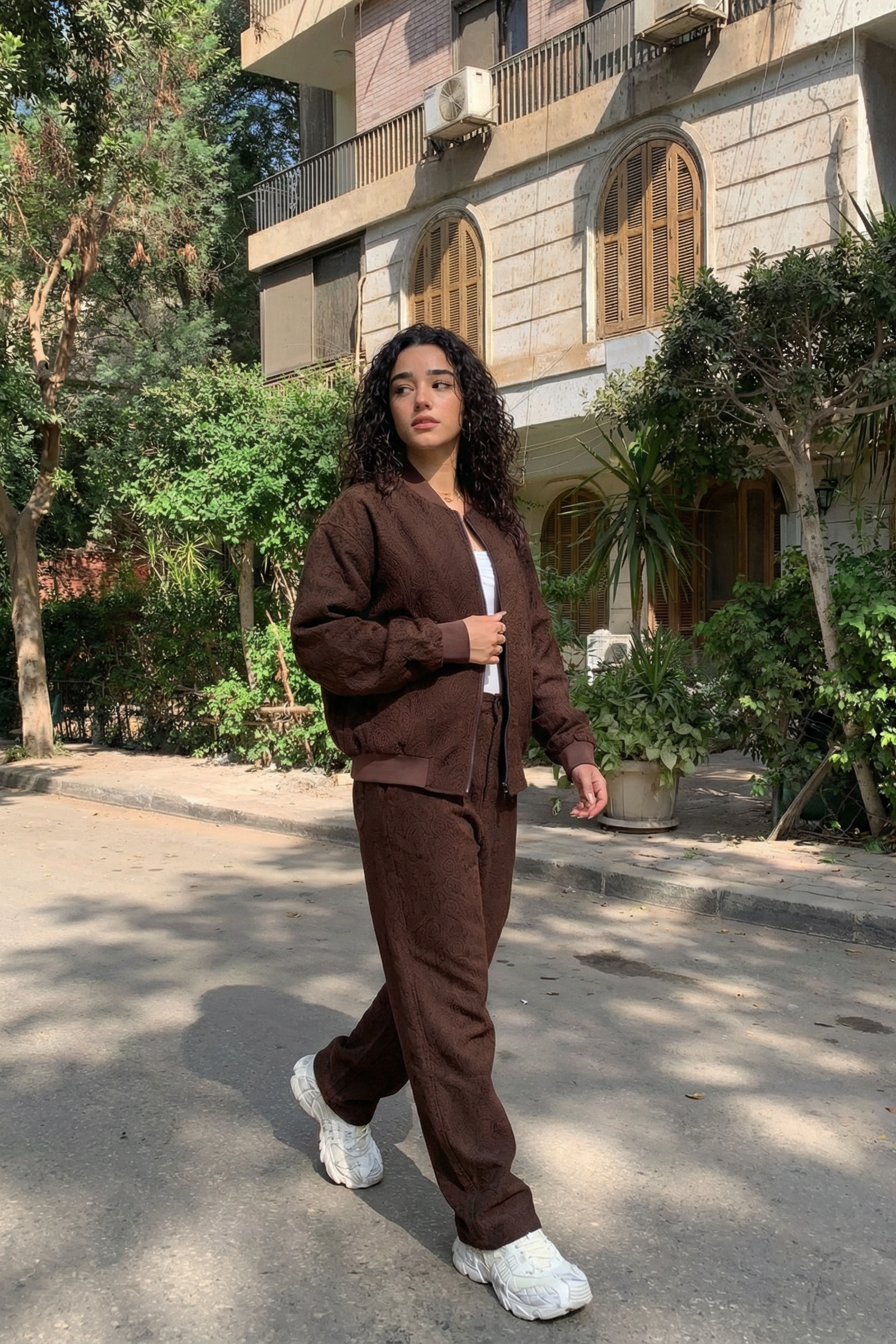 Paisley bomber jacket