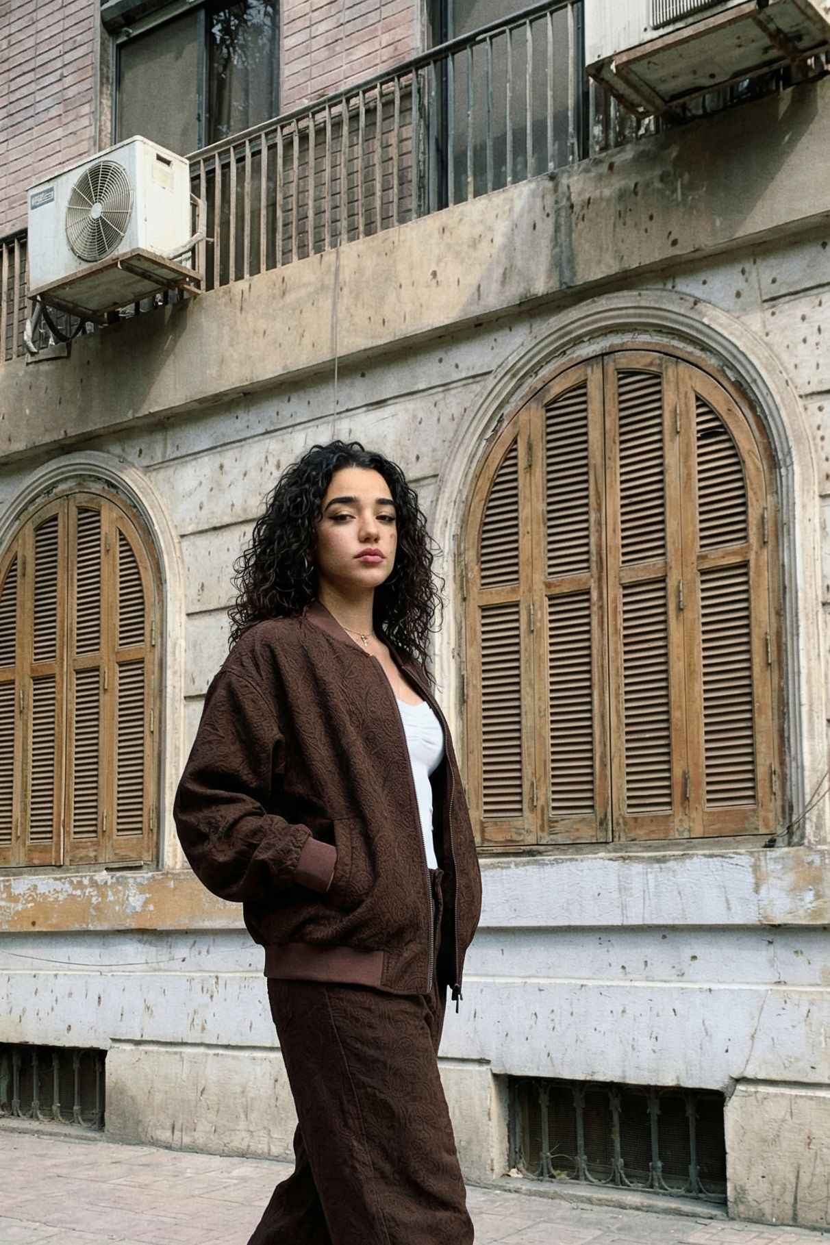 Paisley bomber jacket