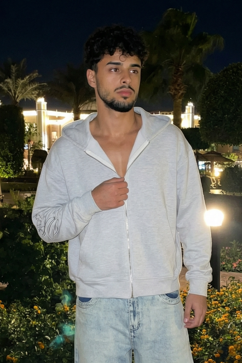 embroidered sweatshirt