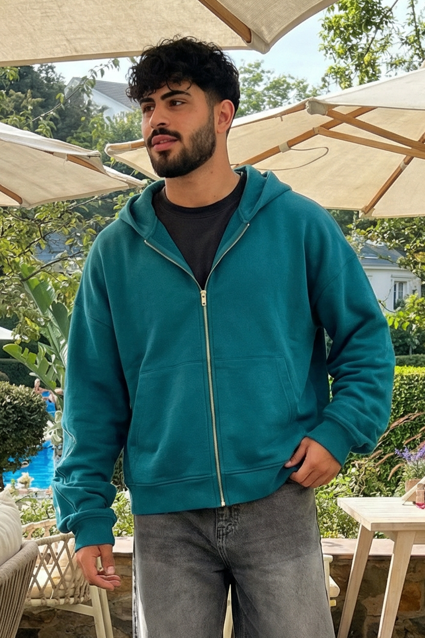 embroidered sweatshirt