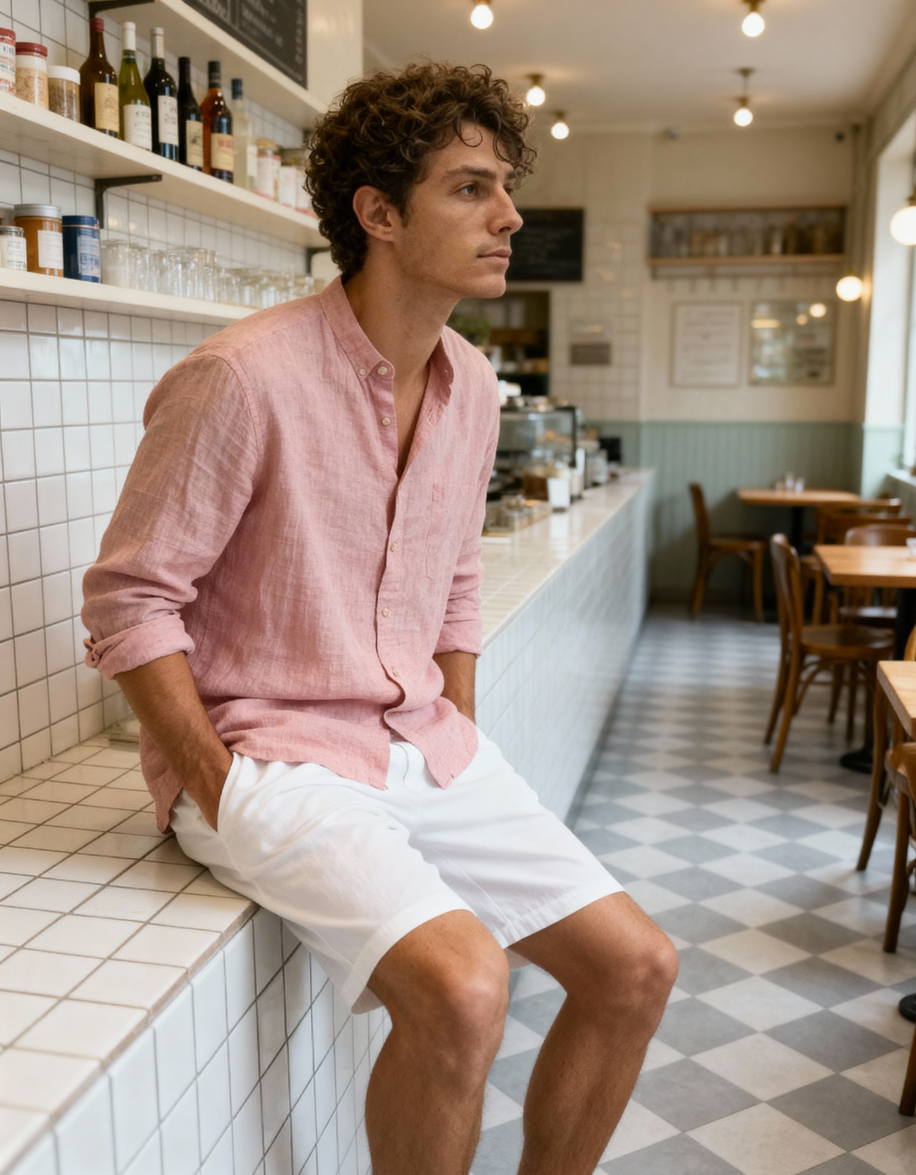 blend linen shirt