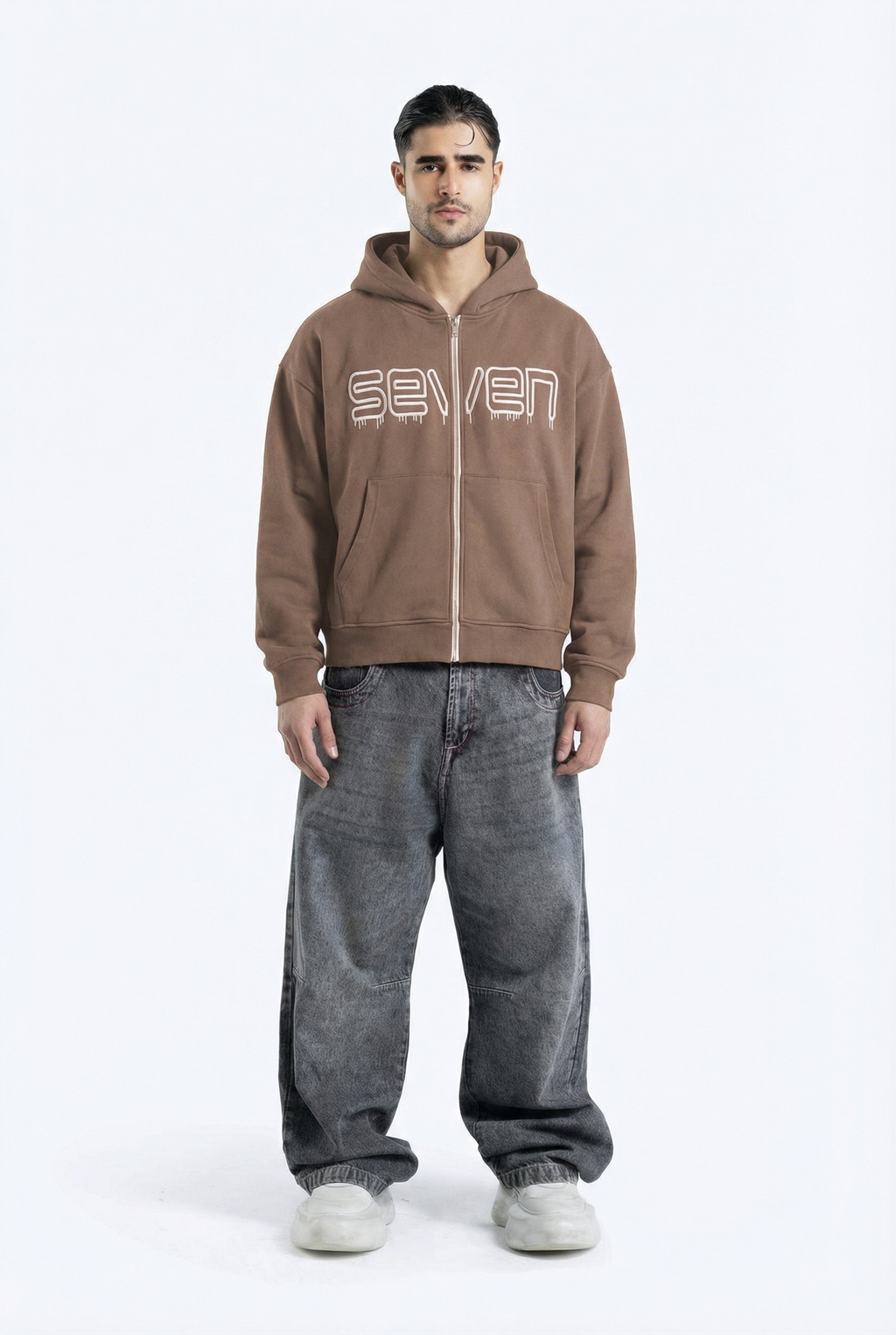 embroidered sweatshirt