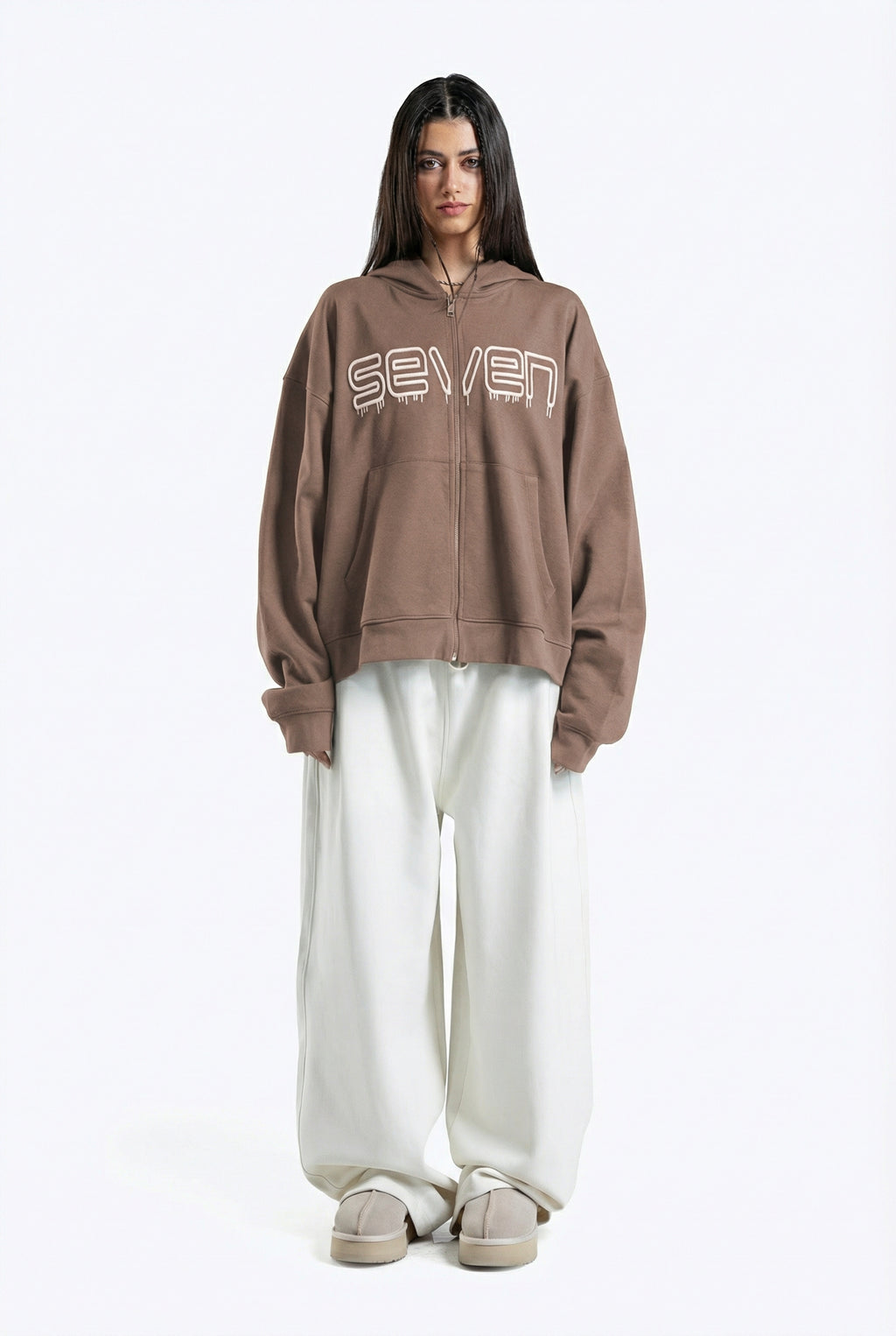 embroidered sweatshirt