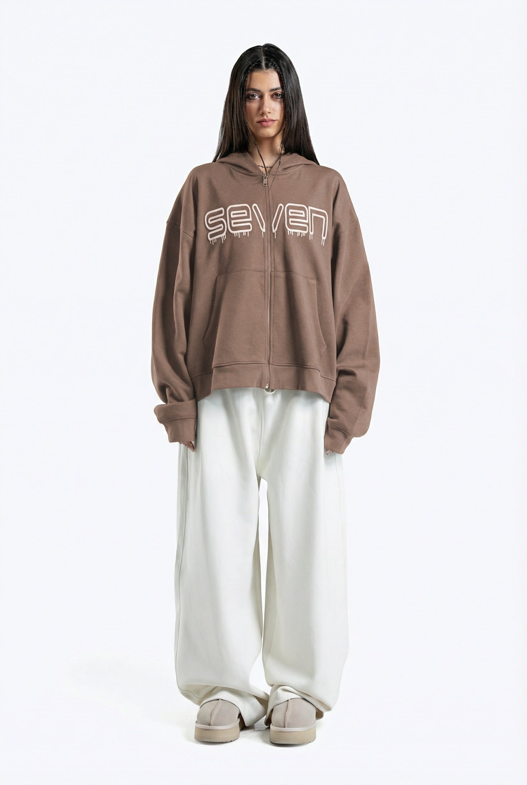 embroidered sweatshirt