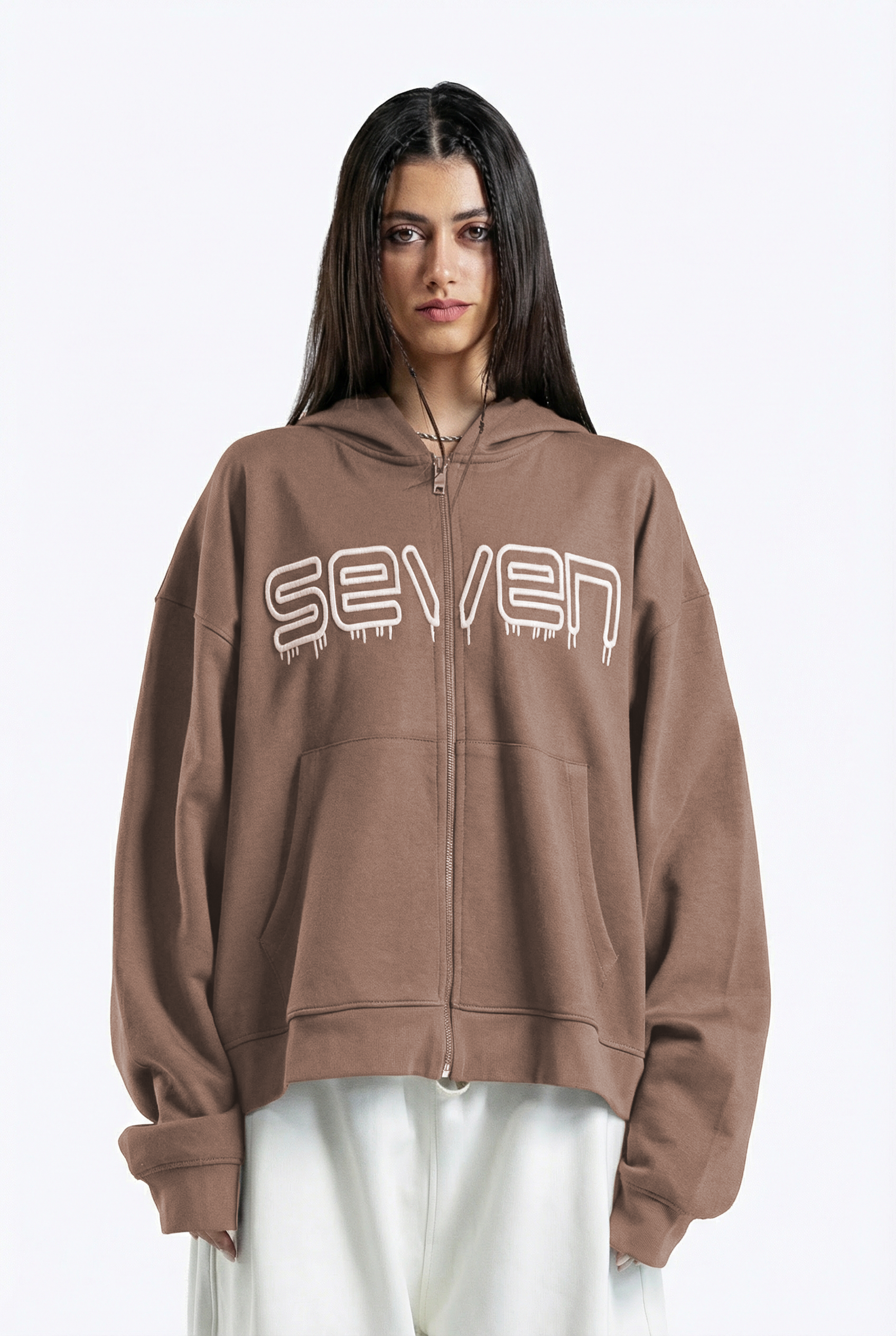 embroidered sweatshirt