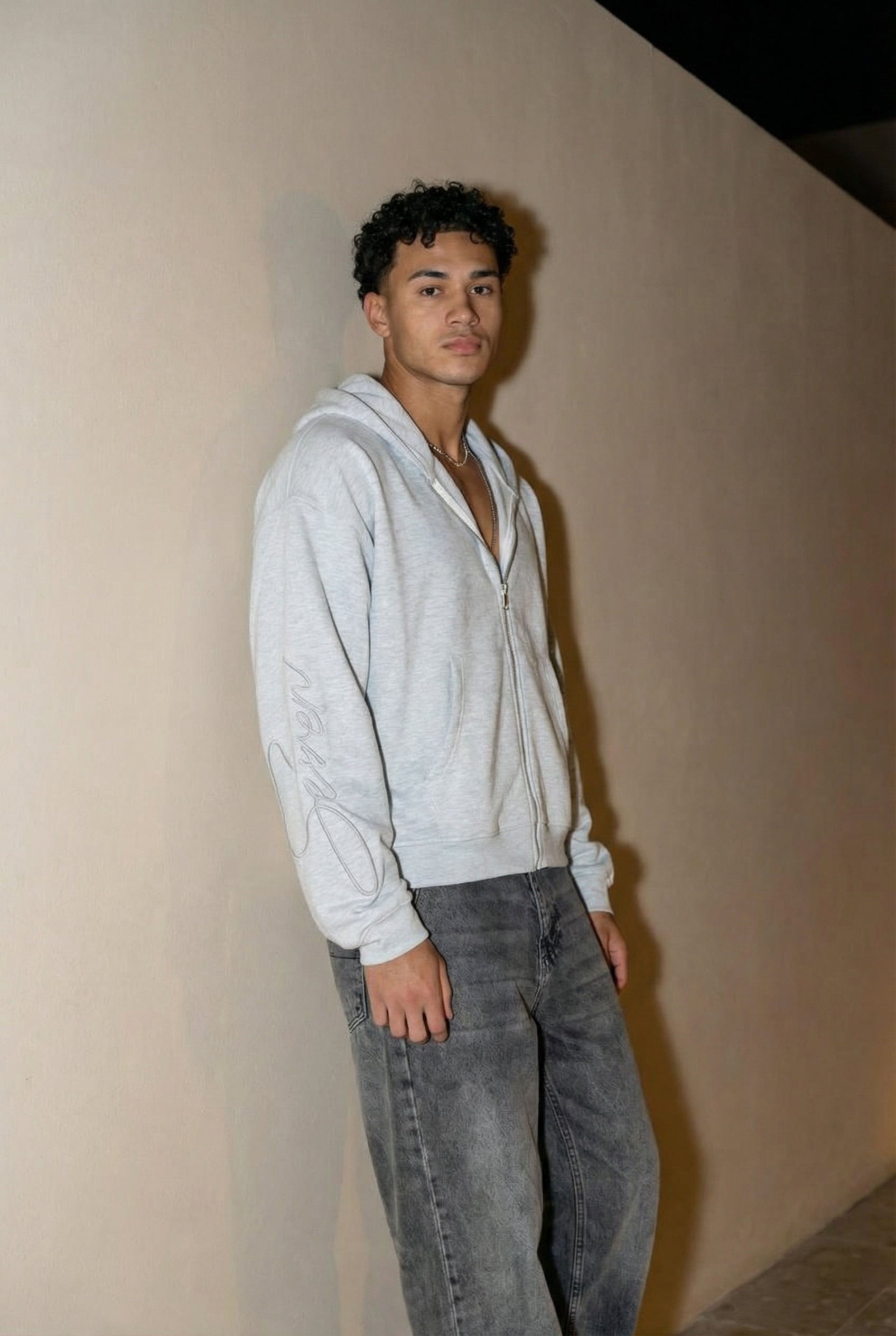 embroidered sweatshirt