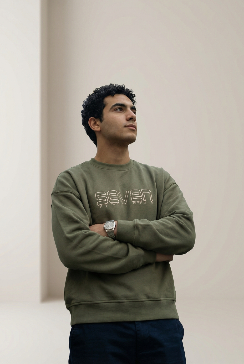 embroidered sweatshirt