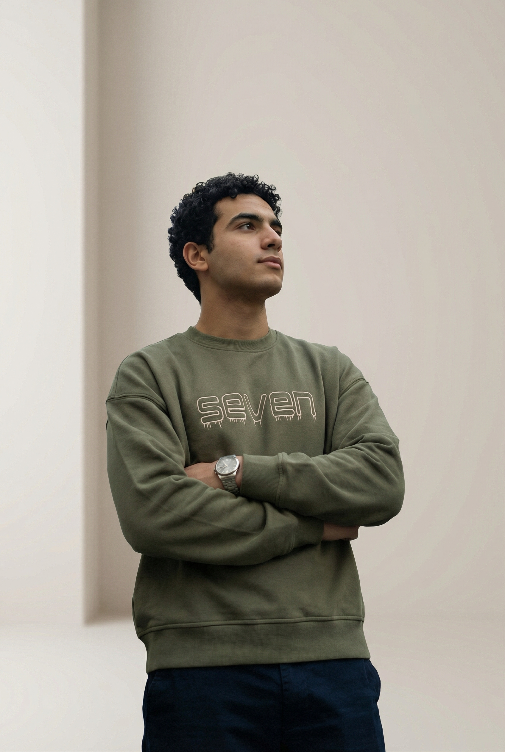 embroidered sweatshirt