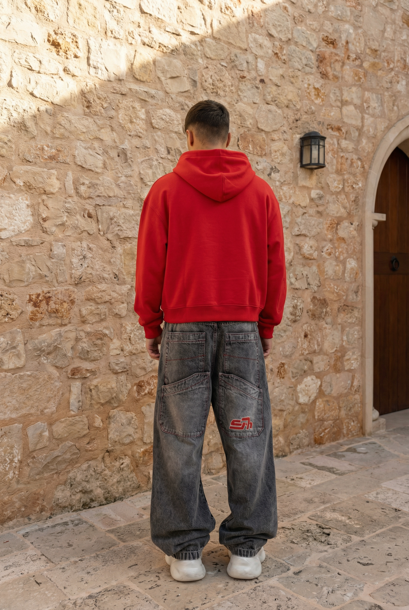 skater baggy fit denim