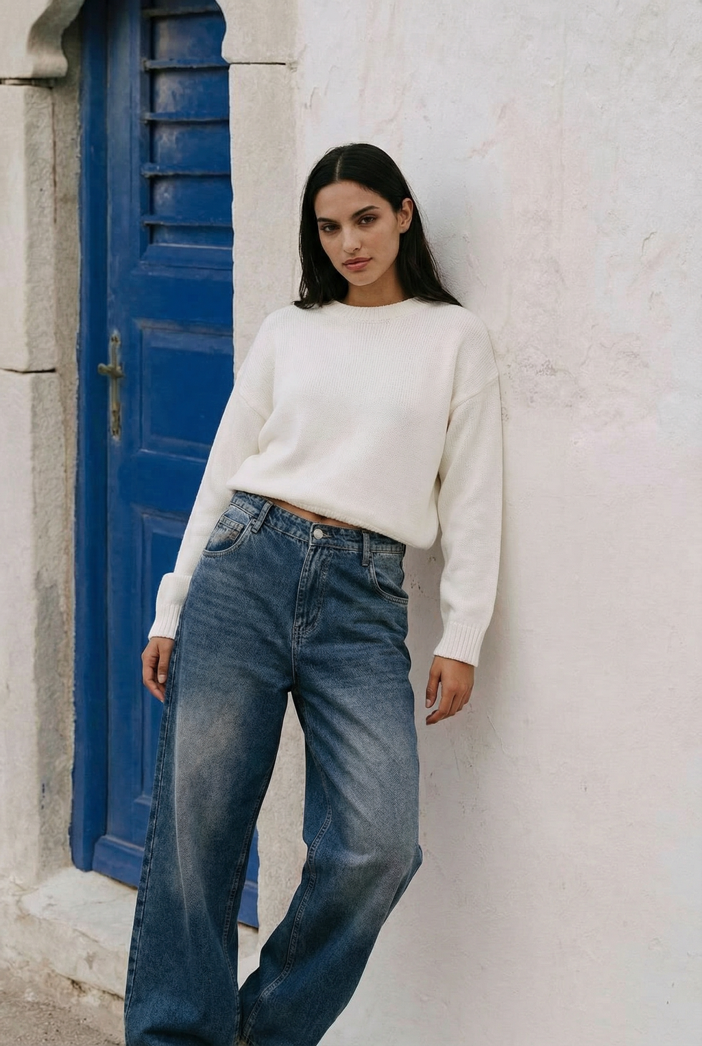 skater baggy fit denim