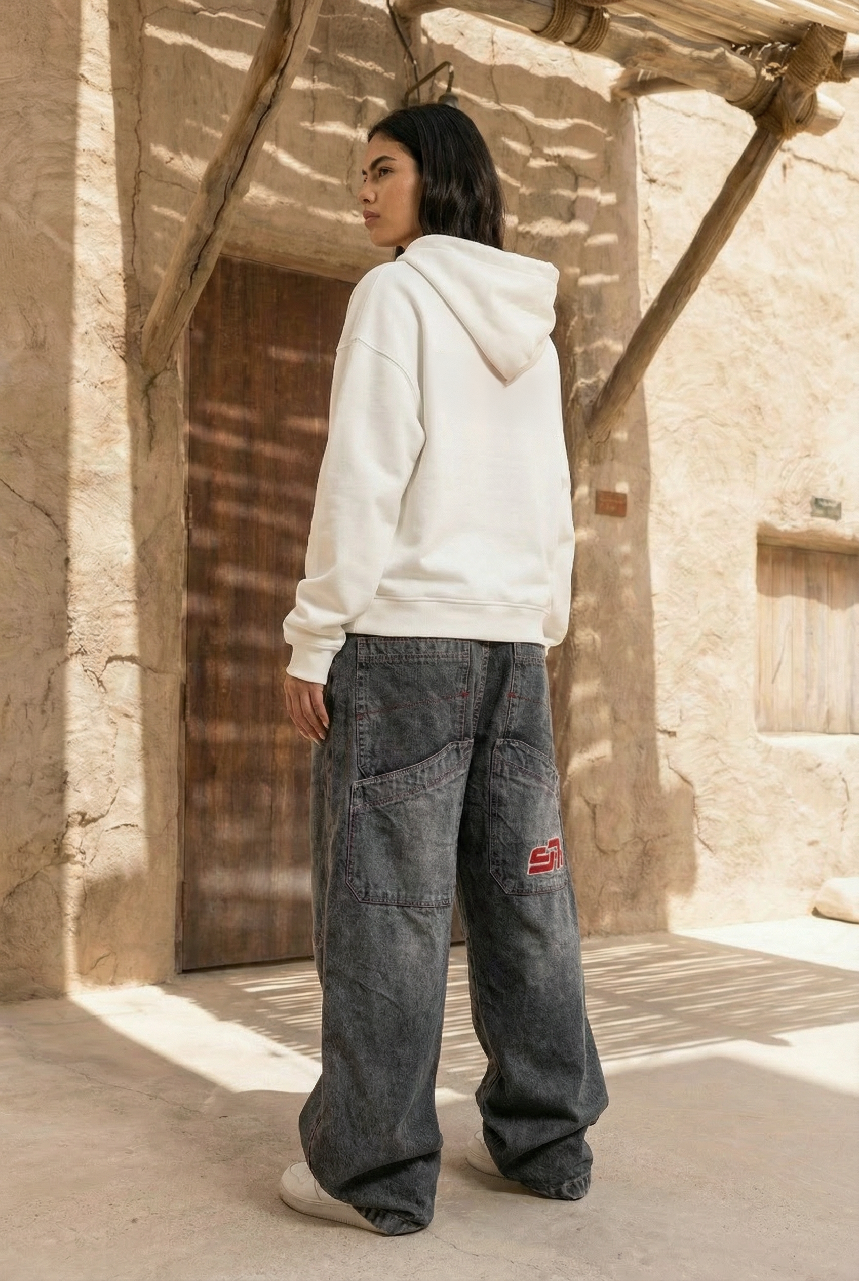 skater baggy fit denim