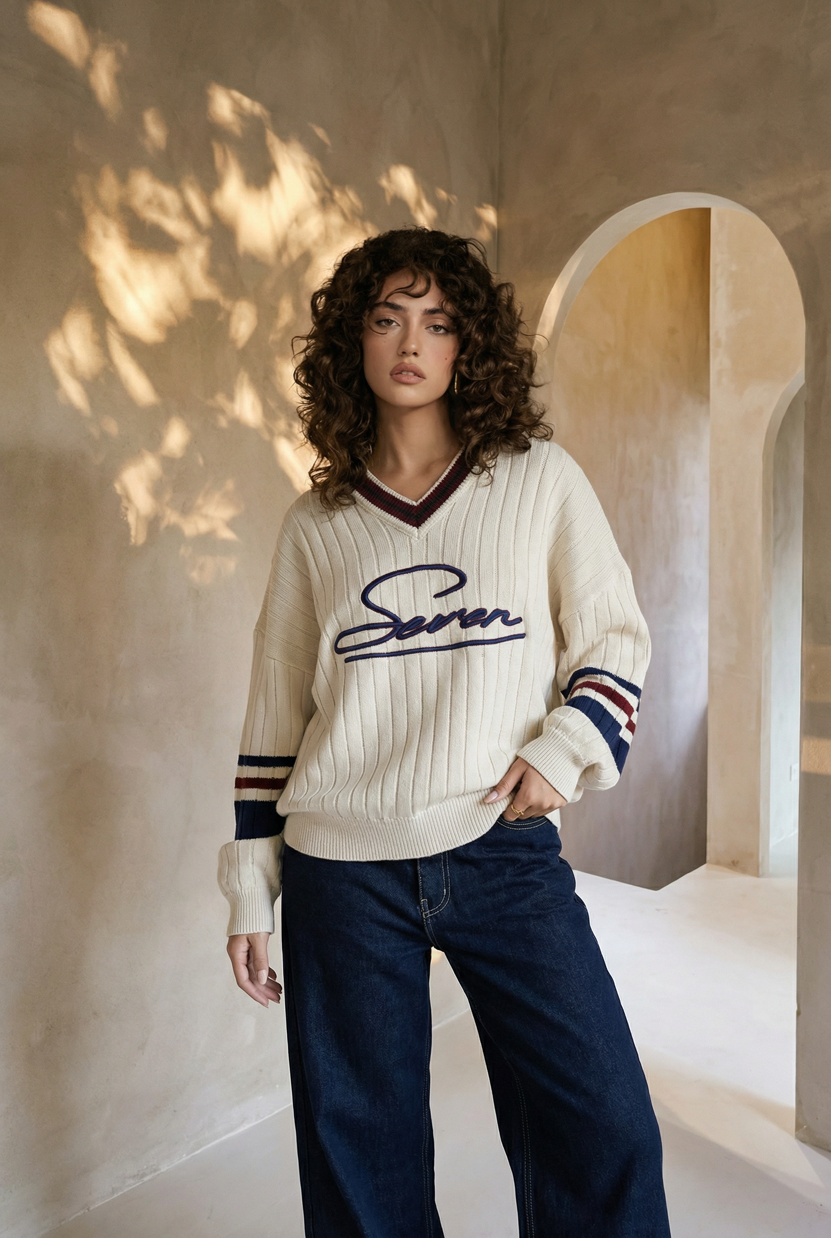 Relaxed fit knitwear