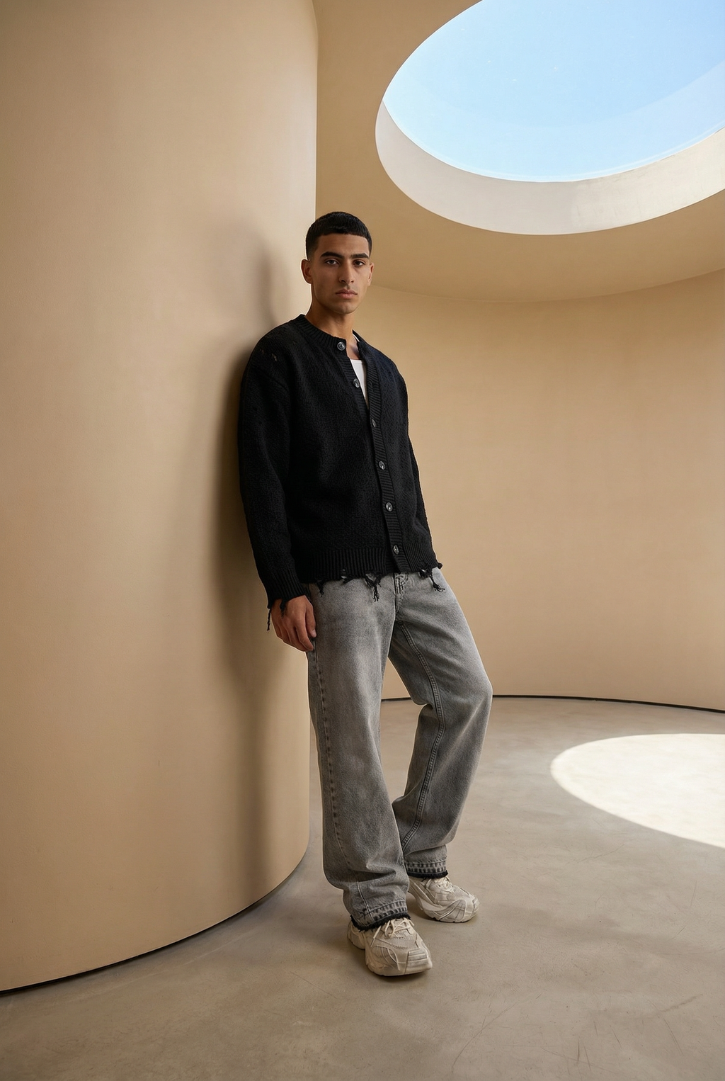 cropped fit knitwear