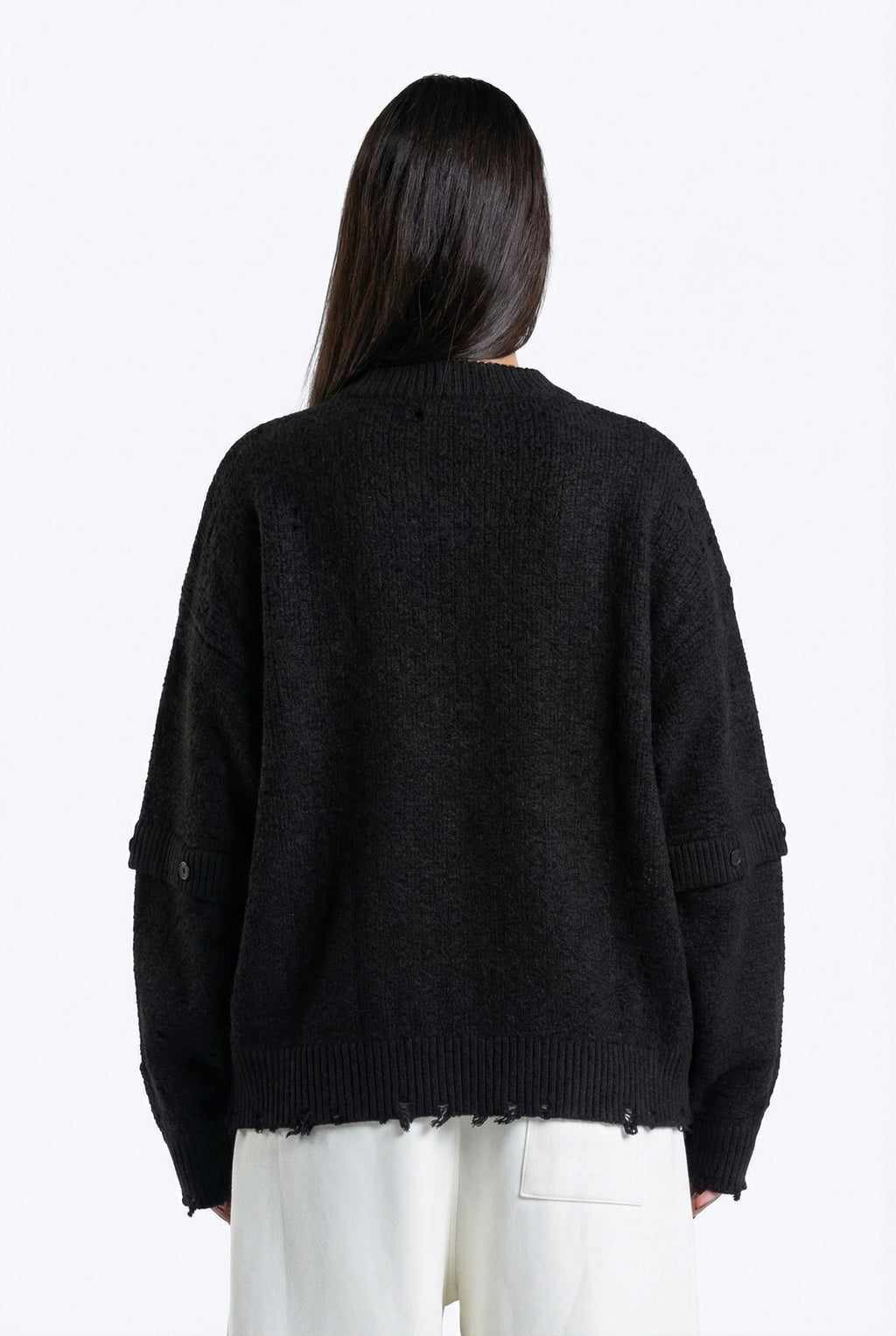 cropped fit knitwear