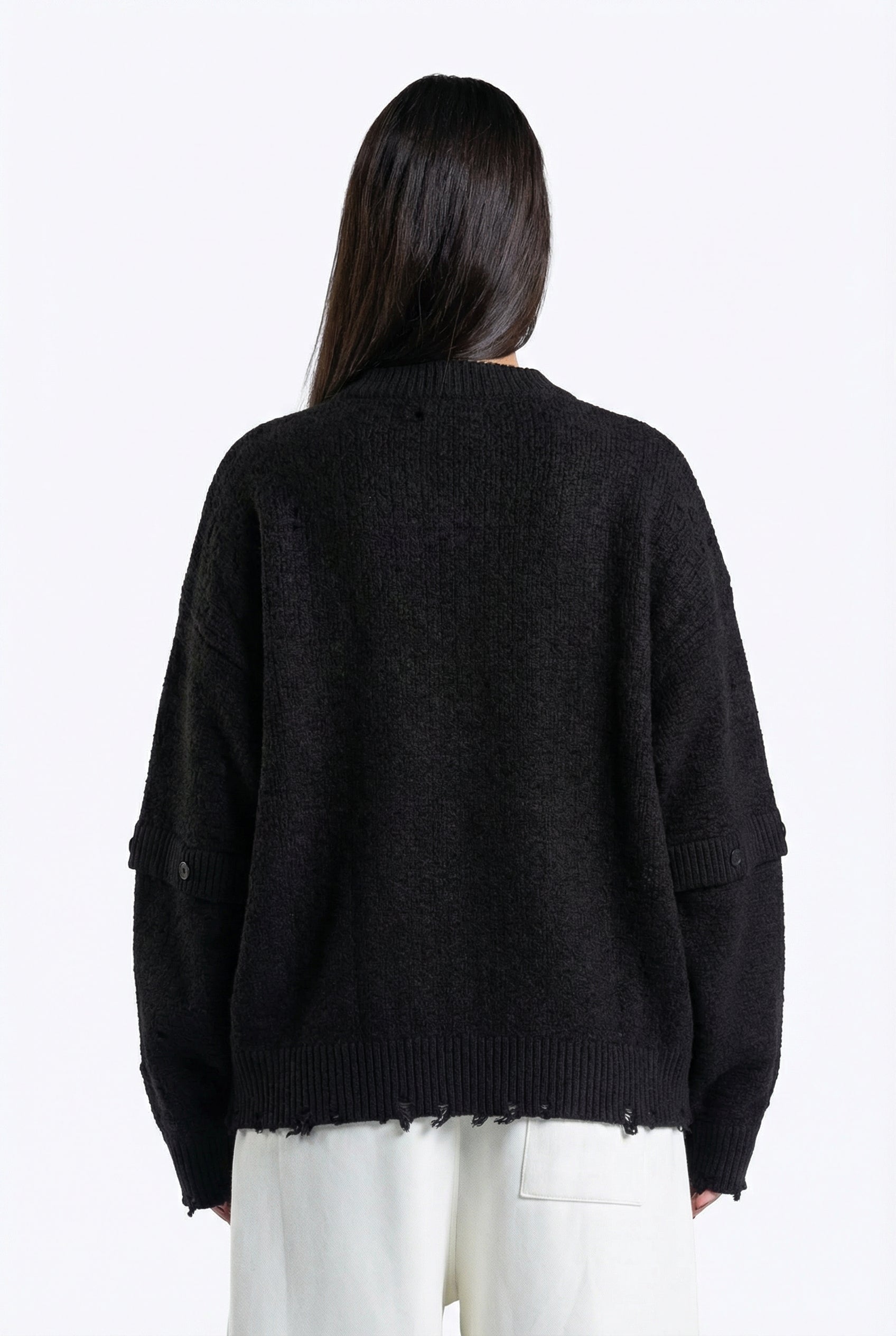 cropped fit knitwear