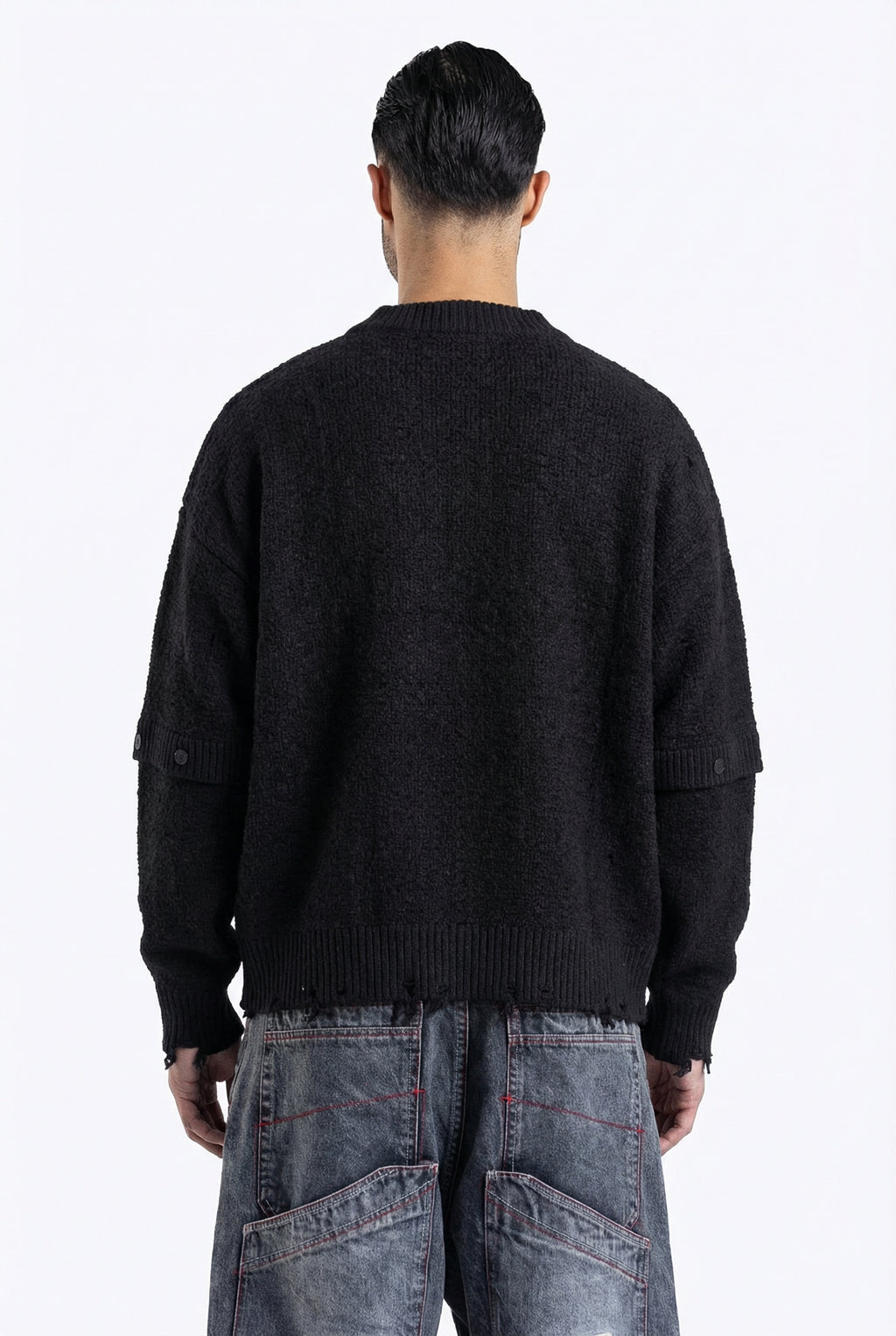 cropped fit knitwear