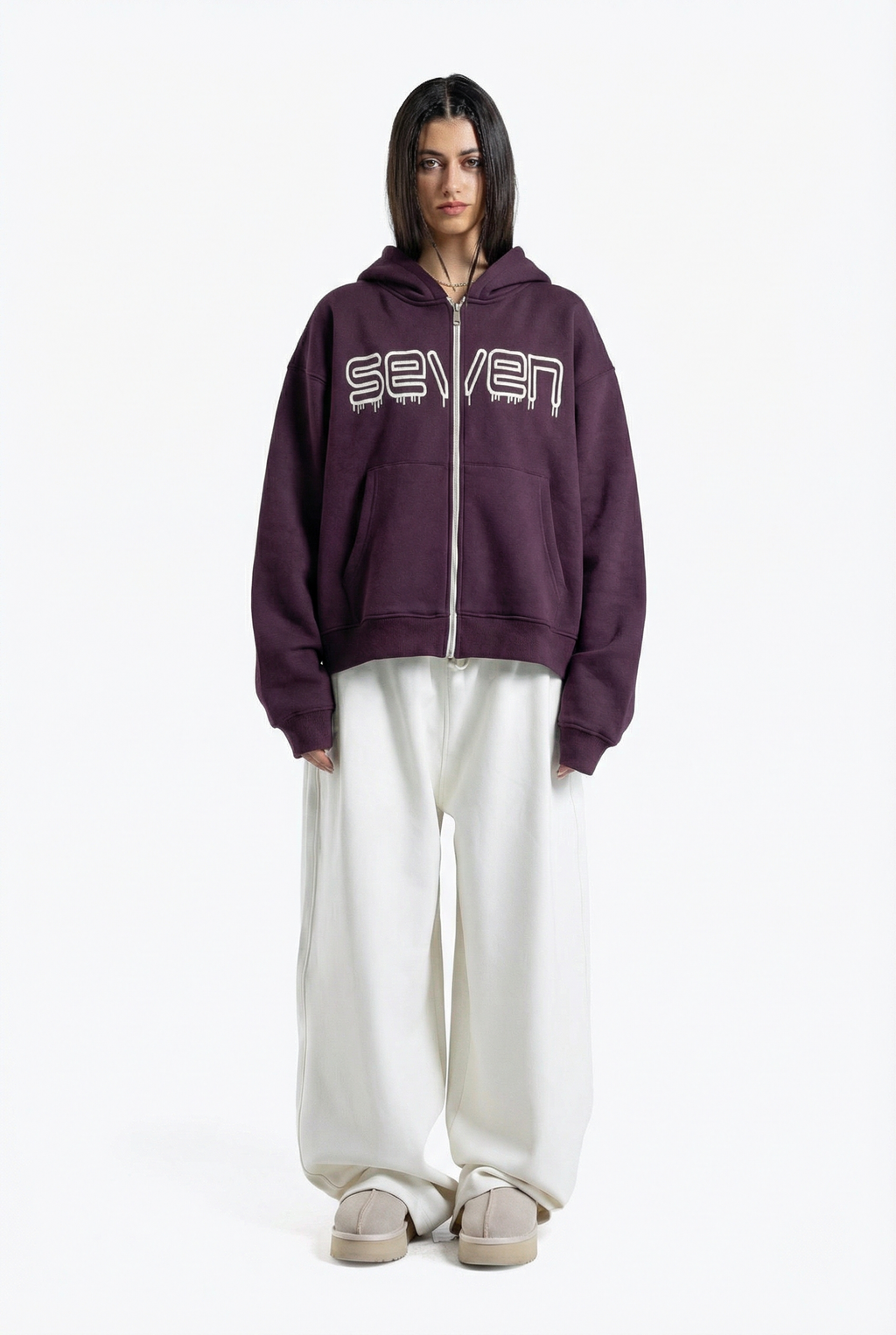 embroidered sweatshirt