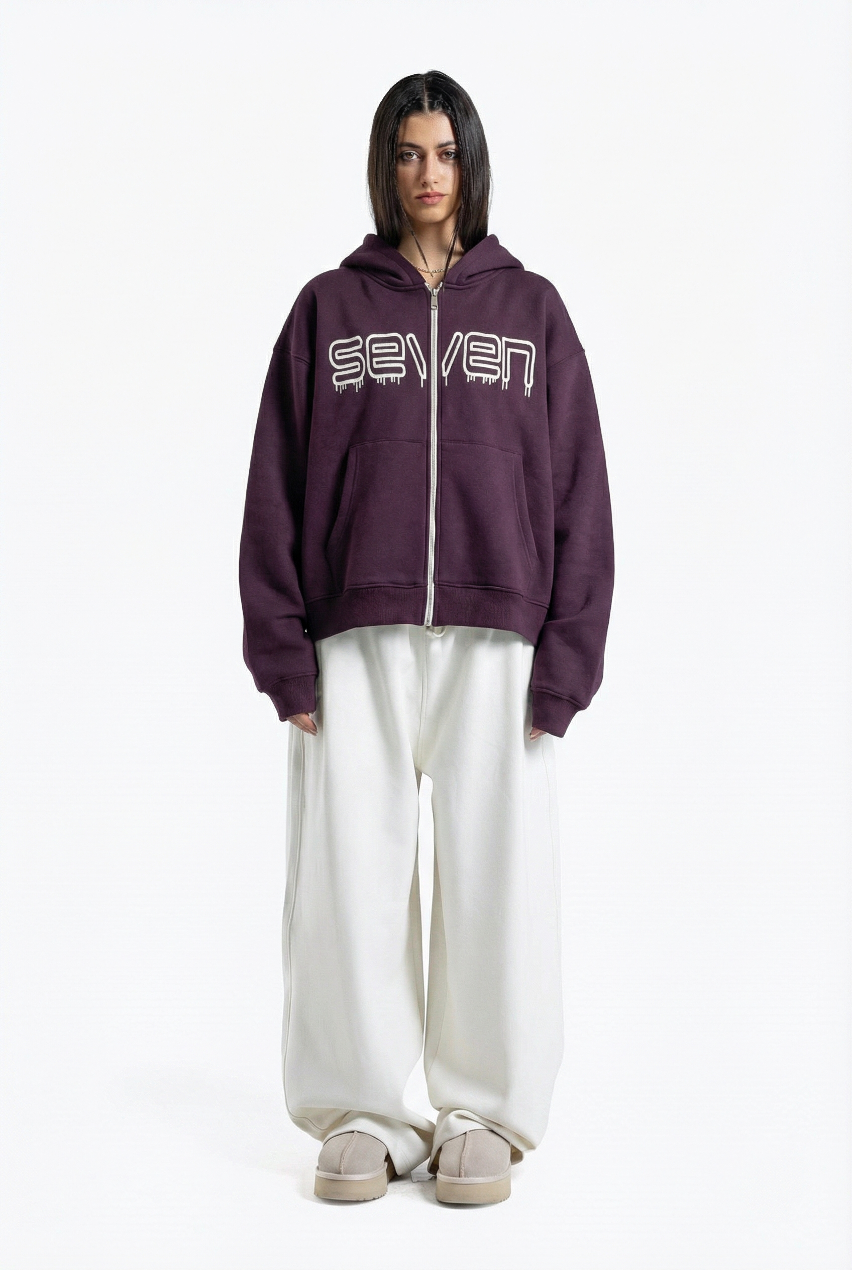 embroidered sweatshirt