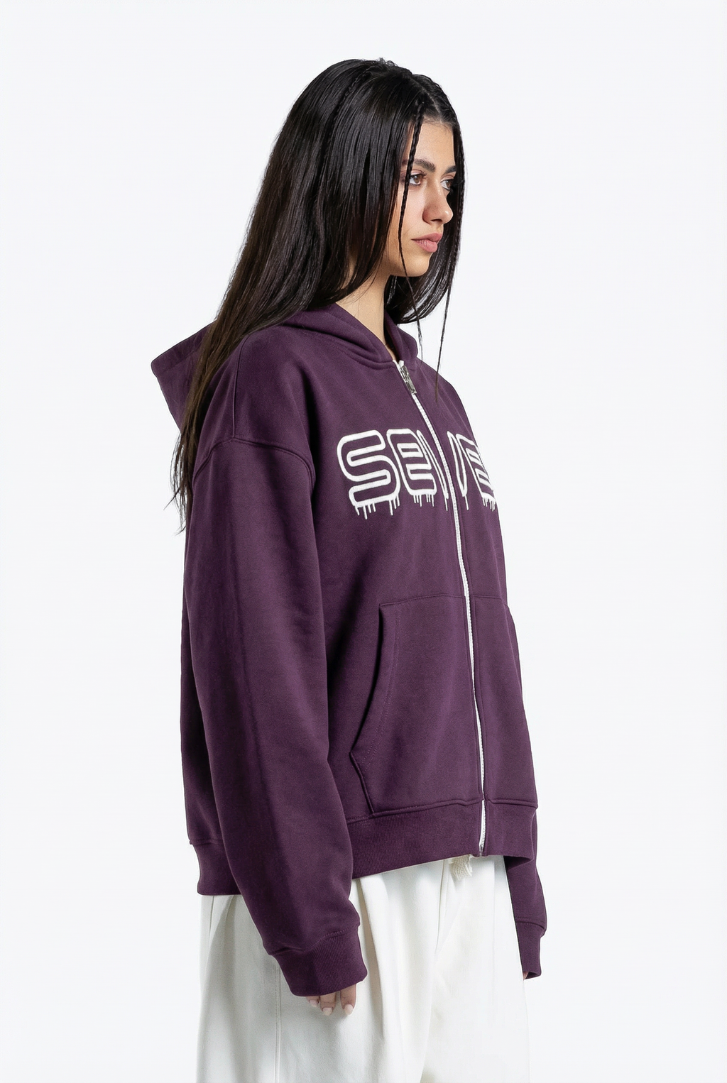 embroidered sweatshirt